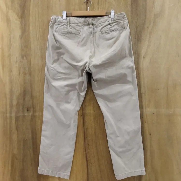 Japanese Brand UNIQLO KHAKI CHINO PANTS Size US 34 / EU 50 - 7 Thumbnail