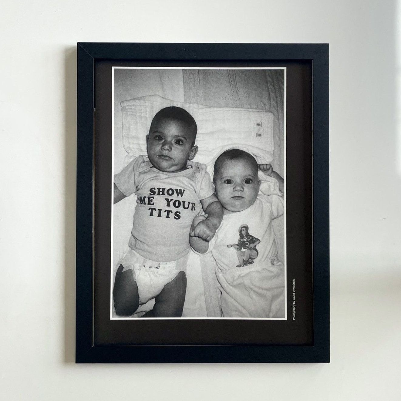 Chrome Hearts × Japanese Brand × Vintage Chrome Hearts baby photo Poster framed 9x11 Size ONE SIZE - 1 Thumbnail