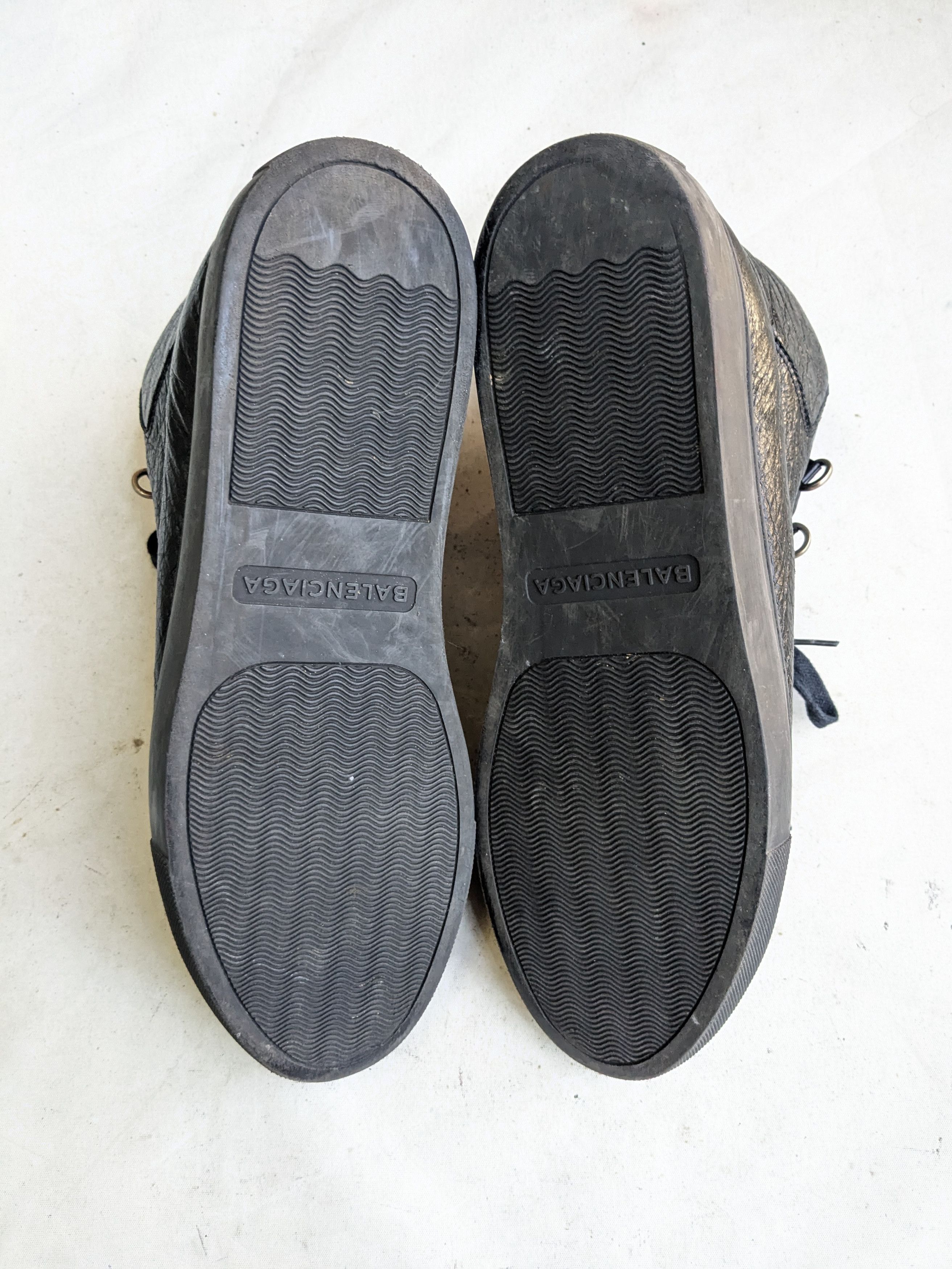 Balenciaga Balenciaga Arena Sneakers Black 10 Leather High Tops Size US 10 / EU 43 - 14 Thumbnail