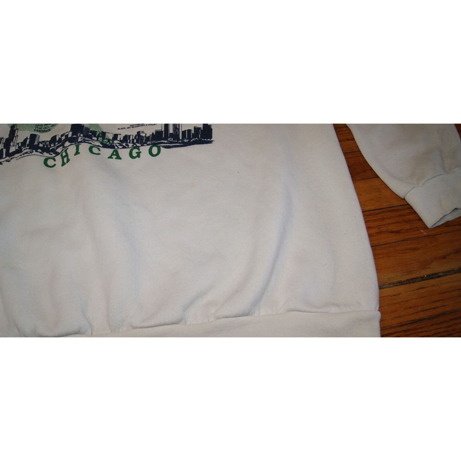 Vintage VTG 80s South Side Irish Chicago 2XL Sweatshirt Lyrics Black Size US XXL / EU 58 / 5 - 13 Thumbnail
