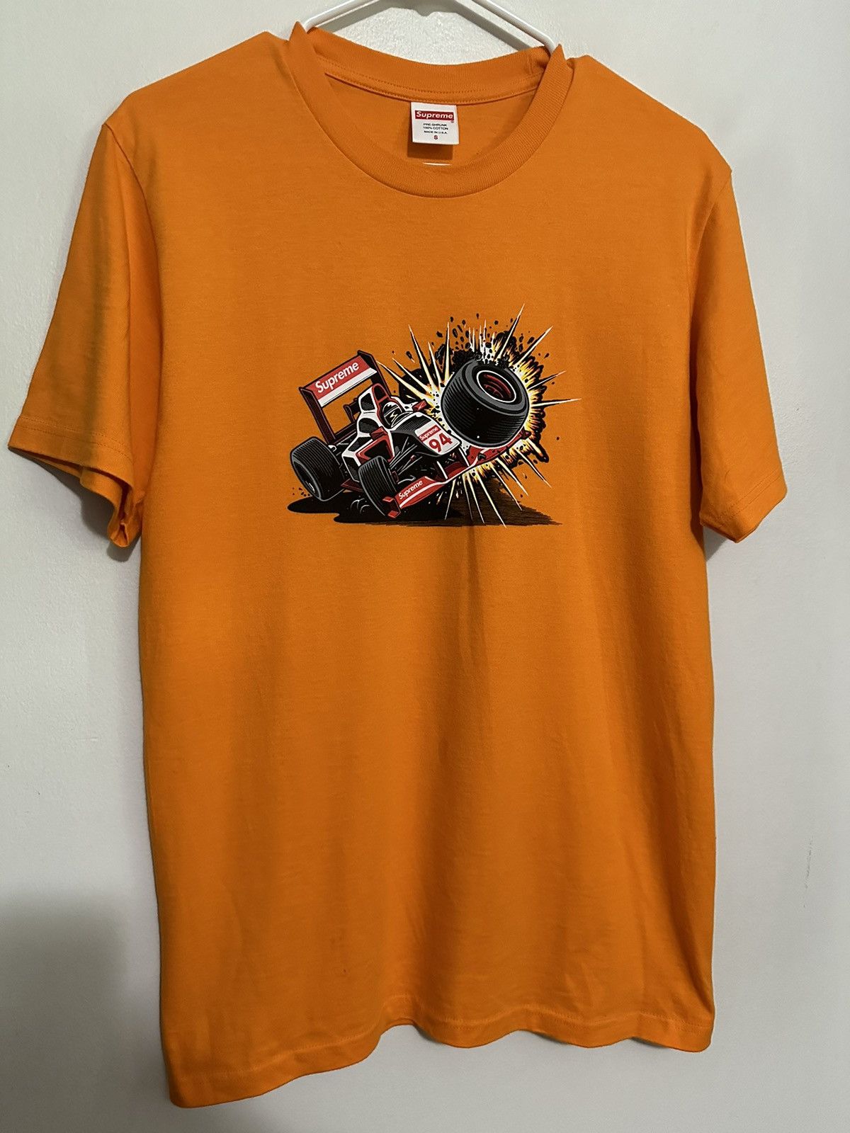 Supreme Supreme Crash Tee Size US S / EU 44-46 / 1 - 1 Thumbnail