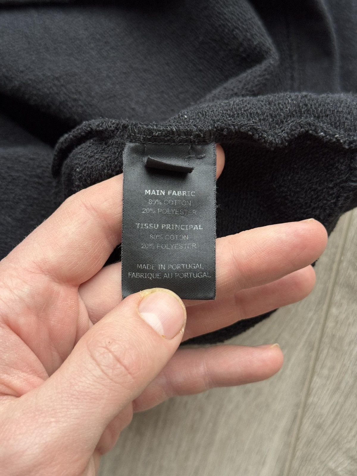 Vetements Vetements French Terry Oversized Hoodie Black F/W 2018 Size US S / EU 44-46 / 1 - 16 Thumbnail