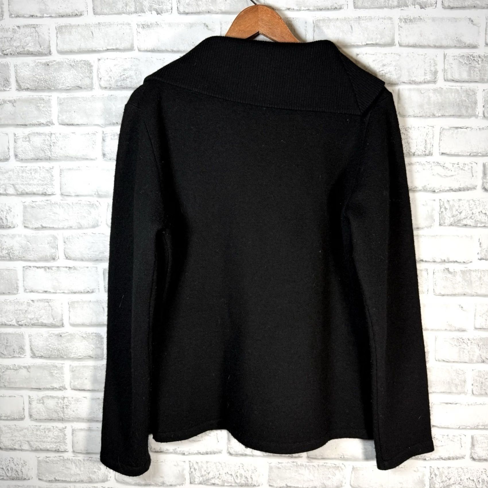 Vintage Kuhl Black Full Zip Sweater Womens Size L Size L / US 10 / IT 46 - 5 Thumbnail