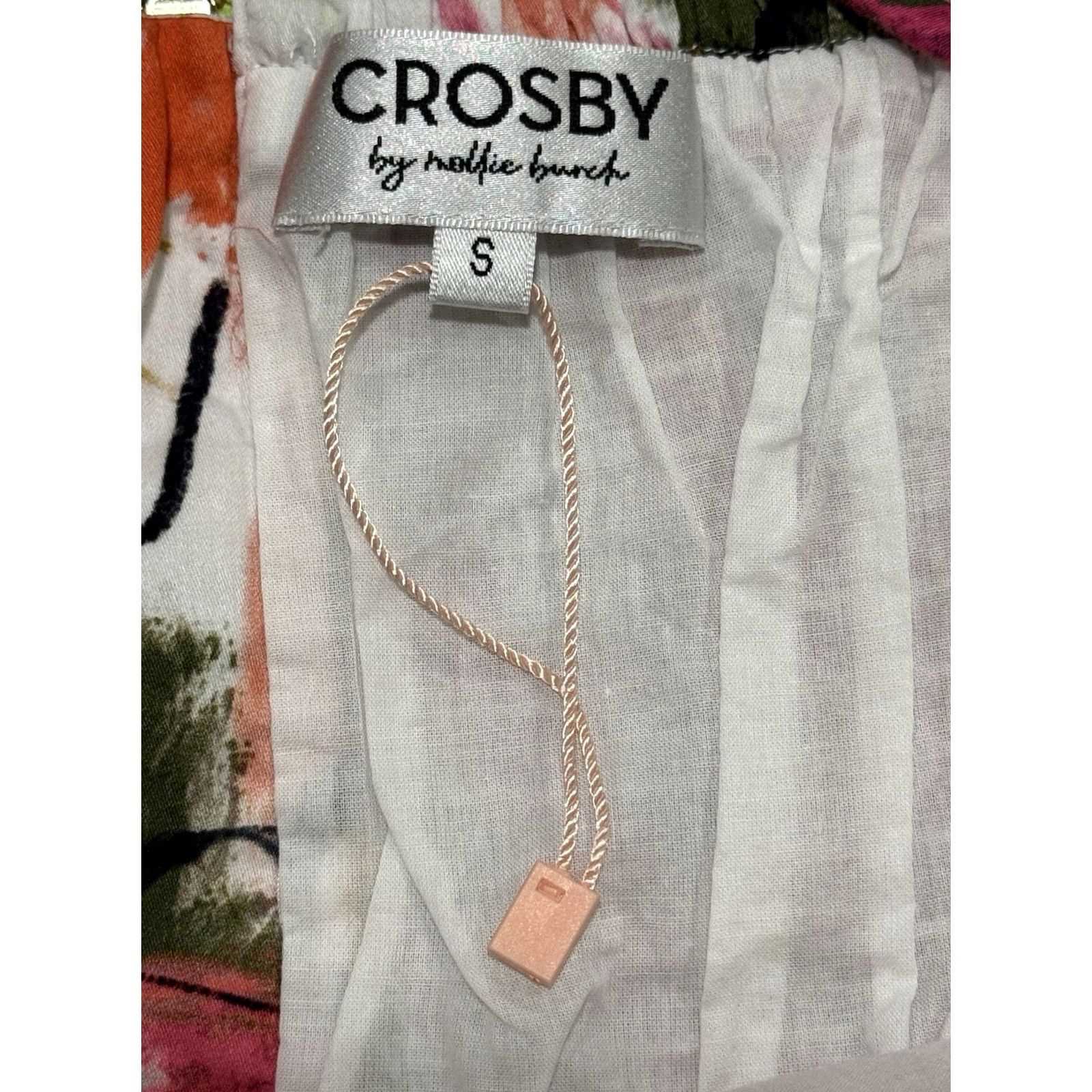 Vintage CROSBY by Mollie Burch Bradshaw Mini Dress Sleeveless Plunge Pool Size S Knee Woman Regular Cotton Size S / US 4 / IT 40 - 4 Thumbnail