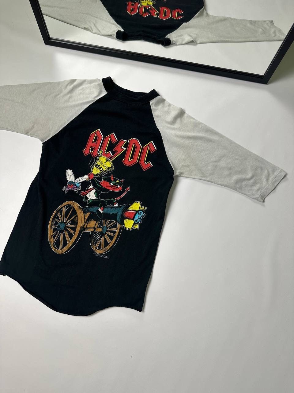 Band Tees × Vintage Rare Vintage 1990 AC DC Rock&Roll Hell’s Bells Tour Tee Size US M / EU 48-50 / 2 - 6 Thumbnail