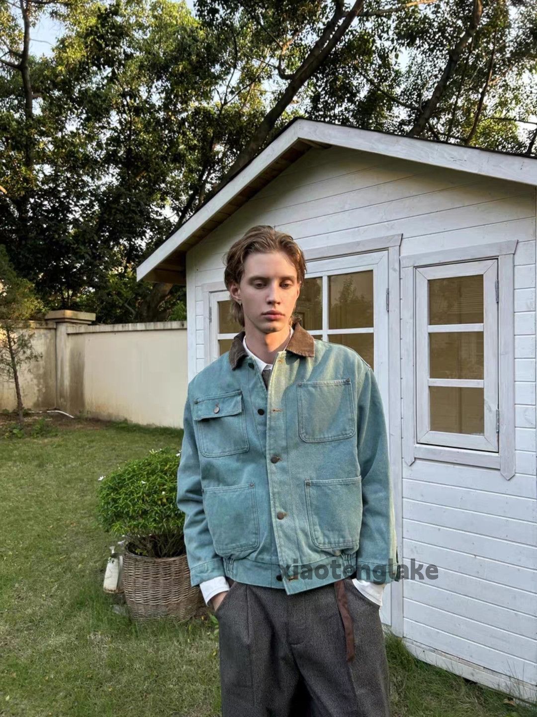 Vintage Unisex outdoor utility loose baggy skate hiphop jacket Size US L / EU 52-54 / 3 - 6 Thumbnail