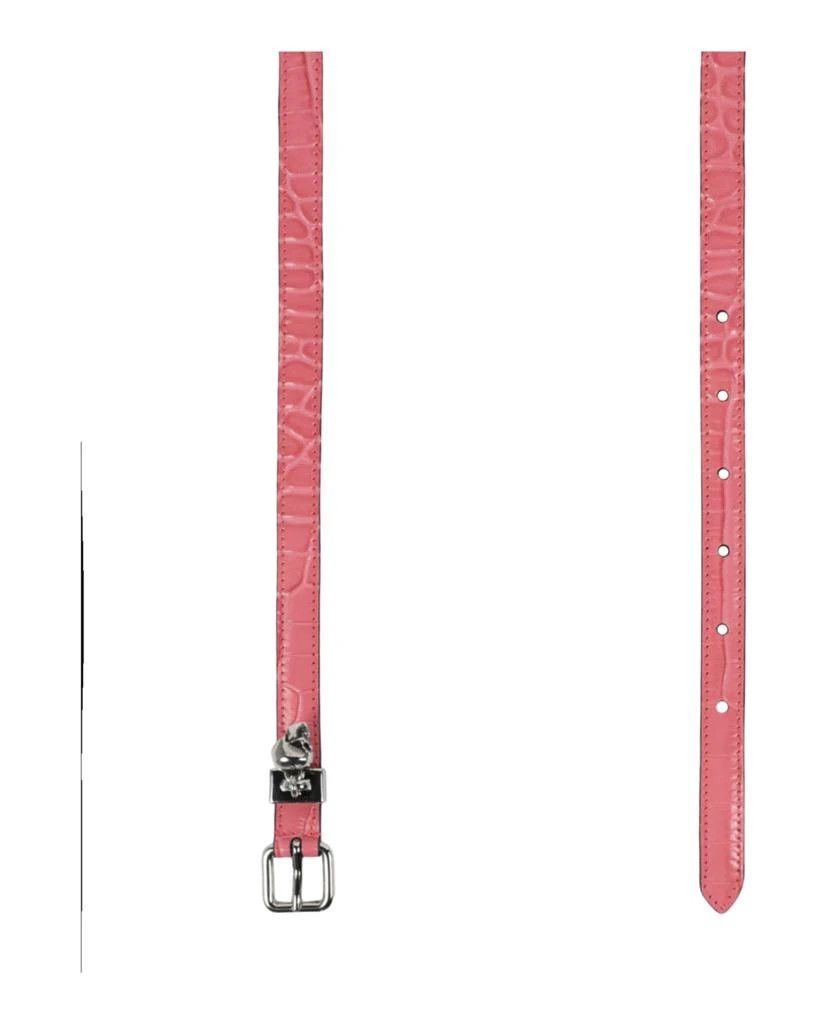 Alexander McQueen o1y0325 Size: 36 / Thin Belt in Pink Size ONE SIZE - 2 Thumbnail