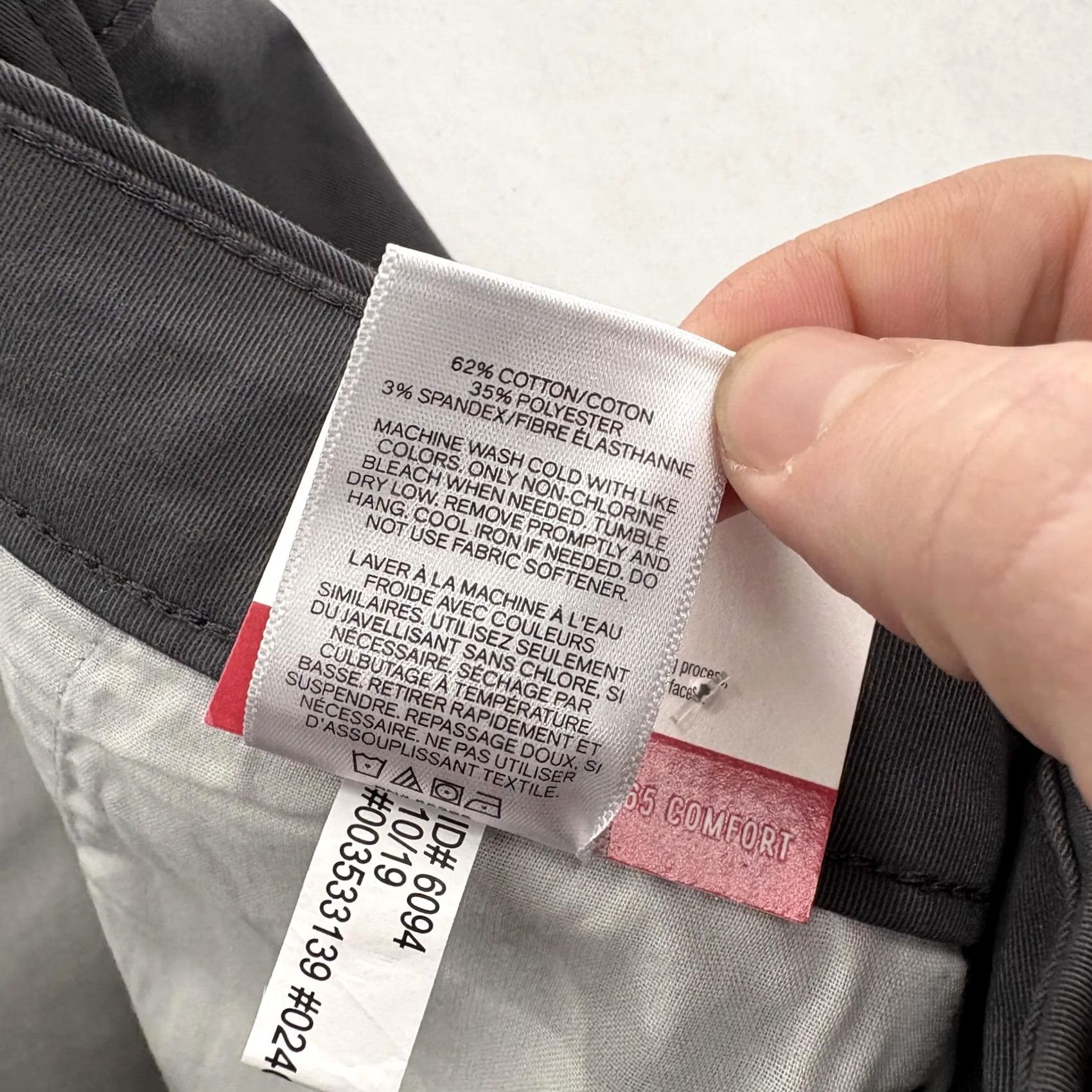 Express Express Shorts Mens 38 Gray Slim 9" Chino Cotton Polyester Spandex NWT Casual Pockets Stretch Front Flat Front Vintage No Size US 38 / EU 54 - 5 Thumbnail