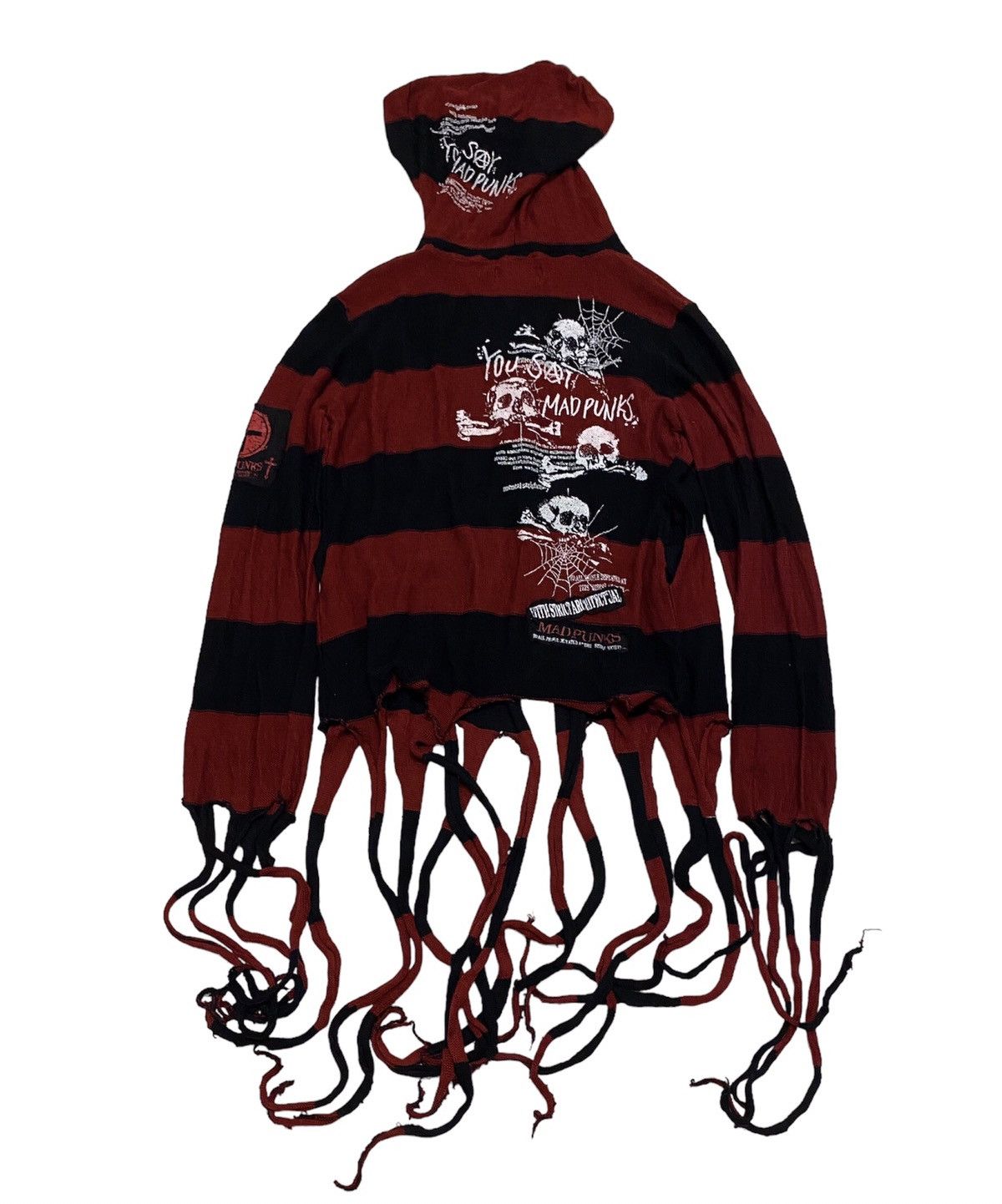 Japanese Brand 🔥QUICK SALE🔥 Mad Punks Mad Girl Cardigan Hoodie Sweater Size S / US 4 / IT 40 - 7 Thumbnail