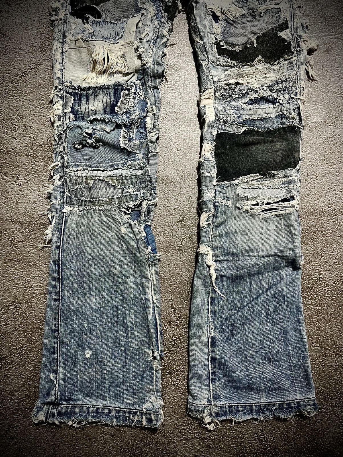 Vintage Vintage Miss Sixty Distressed Denim Jeans LGB Style Size US 29 - 6 Thumbnail