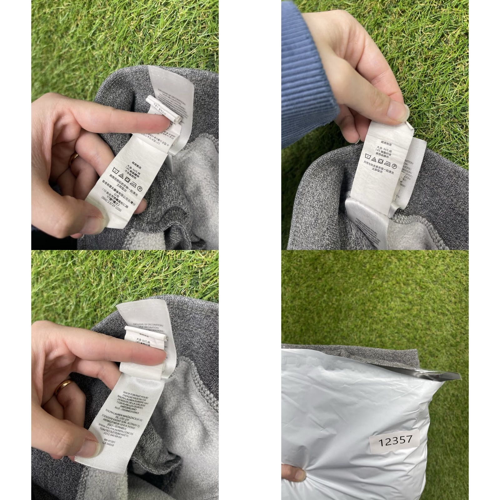 Polo Ralph Lauren Polo Ralph Lauren Sweatpants Womens Small Grey Heather Pony Fleece Joggers y2k Size 28" / US 6 / IT 42 - 11 Thumbnail
