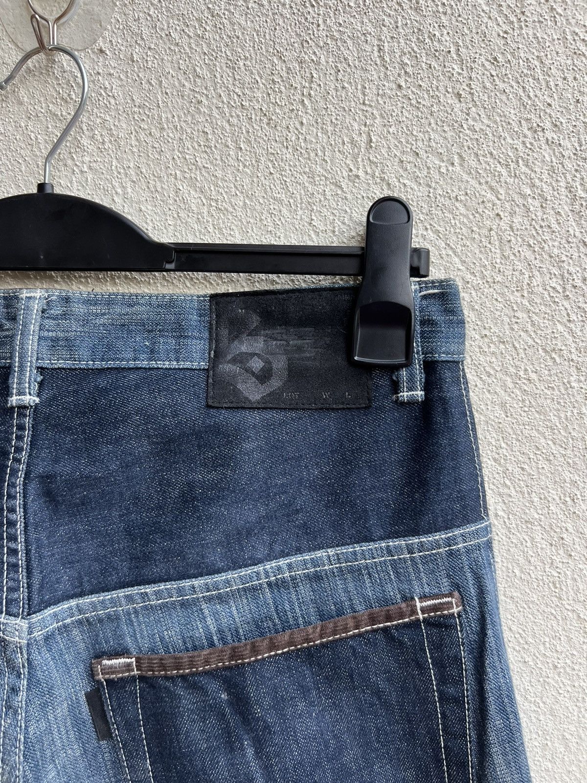 Vintage Vintage Scanner Fundamental Products Japan Blue Denim Jeans Size US 32 / EU 48 - 18 Thumbnail