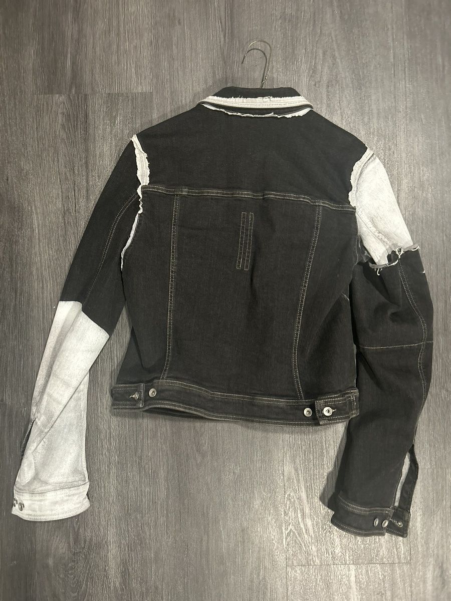 Rick Owens × DRKSHDW Panel Painted Panel Denim Jacket Size US M / EU 48-50 / 2 - 4 Thumbnail