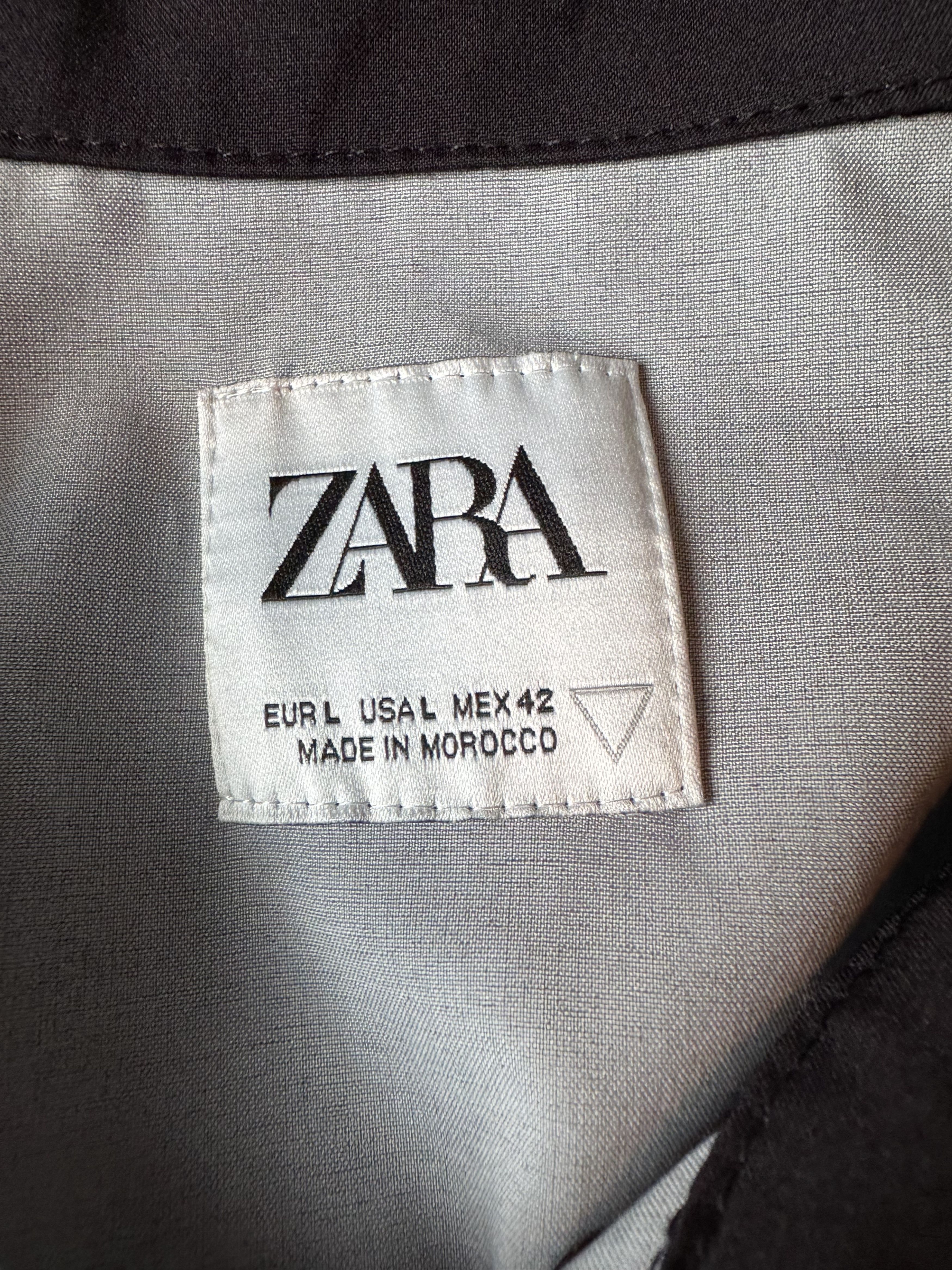 Zara Zara Flamin' Hot Shirt Size US L / EU 52-54 / 3 - 3 Thumbnail
