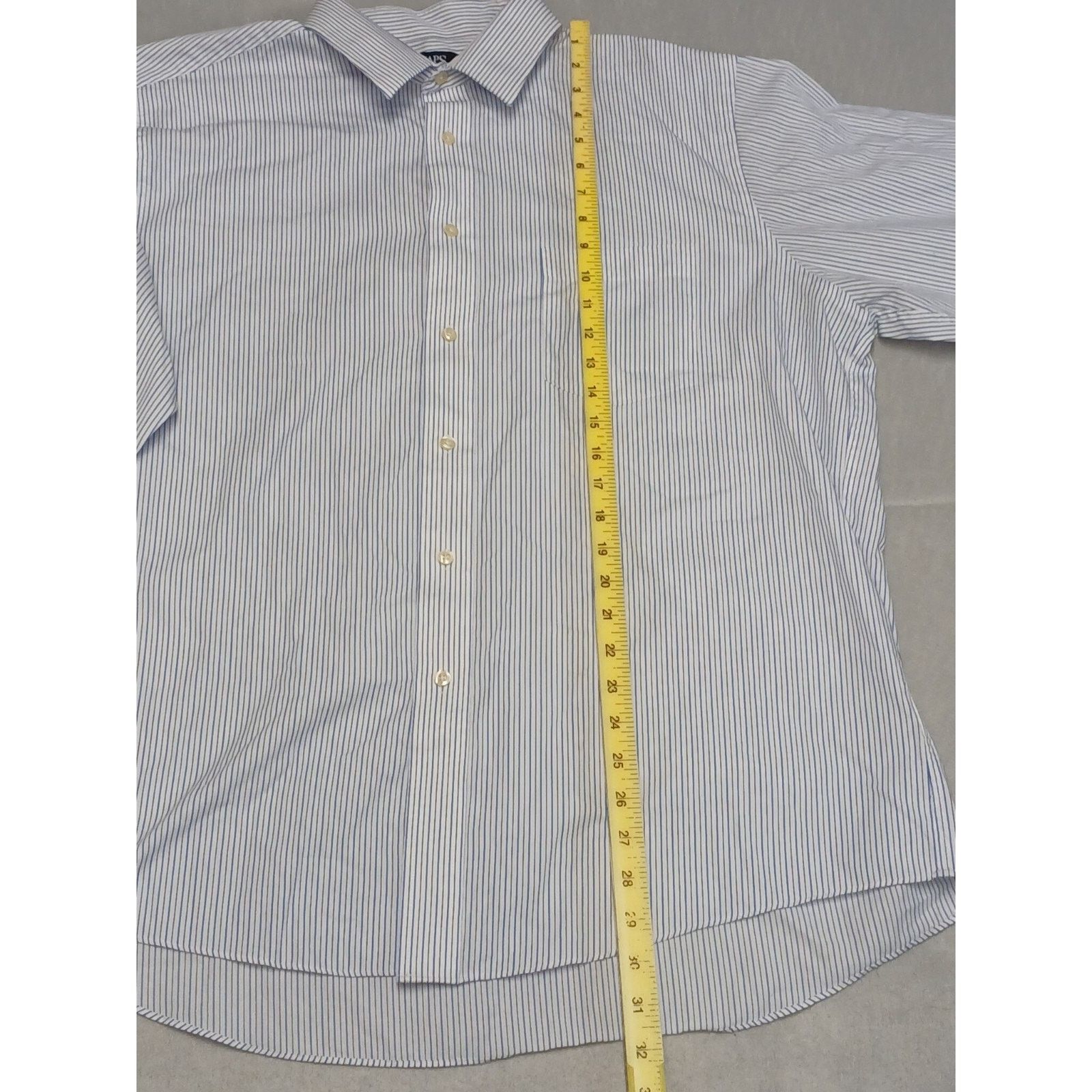 Chaps Chaps Stretch Collar Wrinkle Free Regular (17.5 34/35) Shirt Size ONE SIZE - 2 Thumbnail