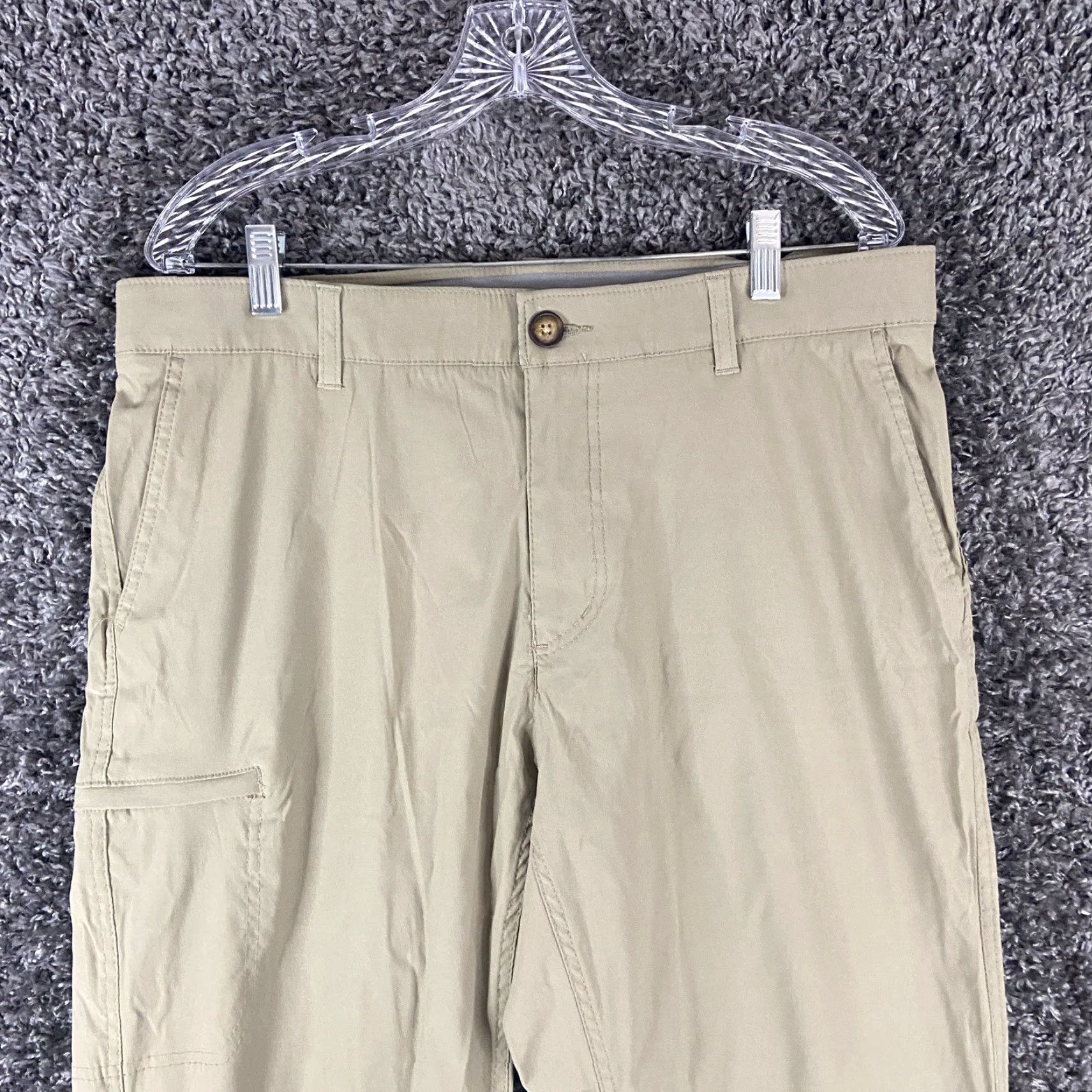 Vintage UB Tech Pants Men’s 36x29 Beige Chino Regular Inseam 29 Mens Size US 36 / EU 52 - 4 Thumbnail