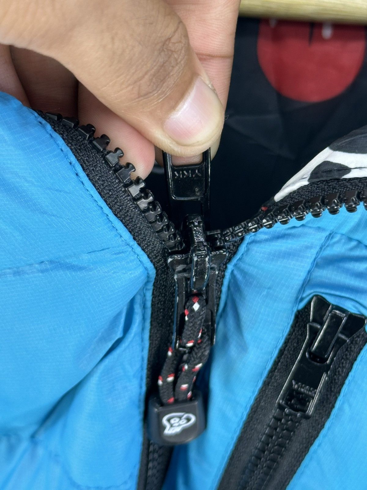 Japanese Brand Flake Big Logo Skull Light Puffer Reversible Jacket Size US S / EU 44-46 / 1 - 11 Thumbnail