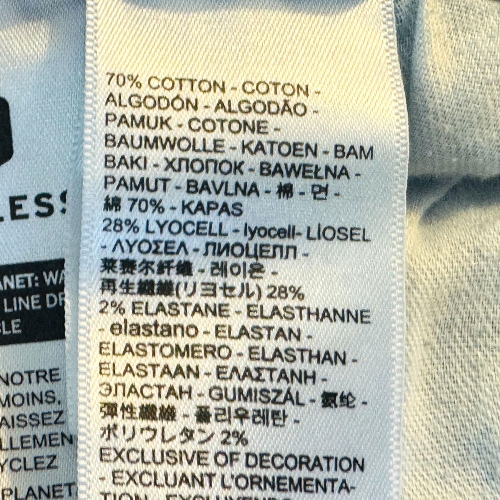 Levi's Levi's 511 Jeans Slim Tapered Blue Light Wash 34x32 Denim Zip Fly Mens Regular Size 34 Waist 34 Inseam 32 Size US 34 / EU 50 - 7 Thumbnail