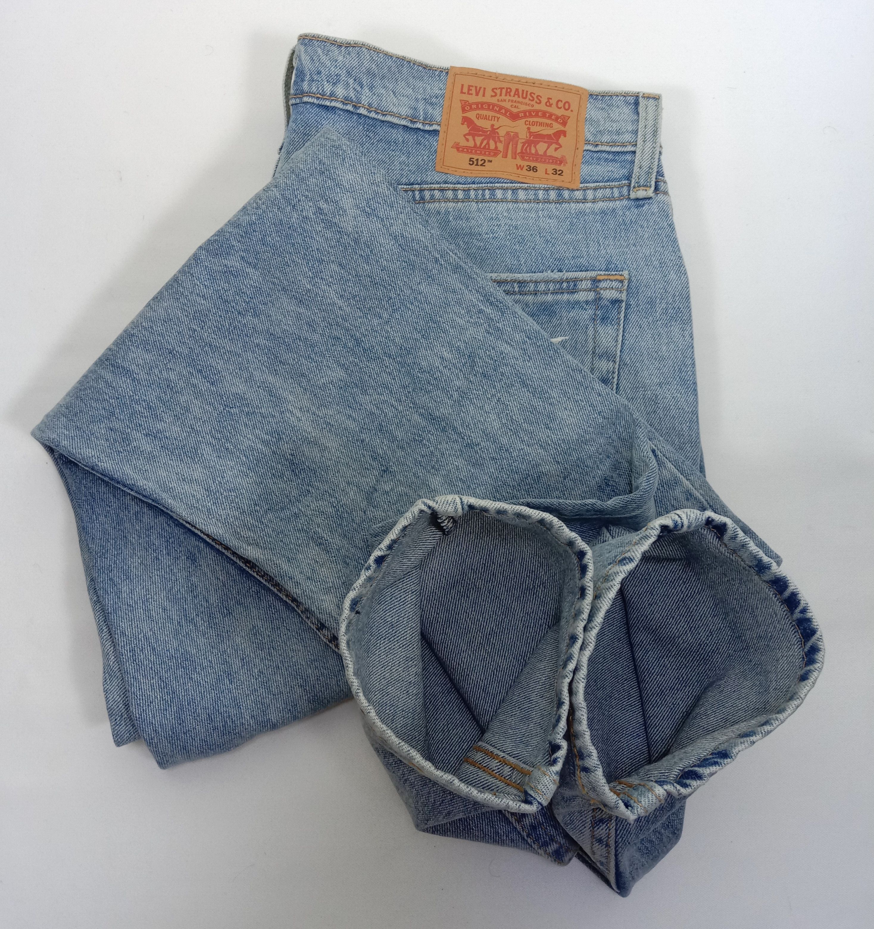 Levi's Vintage Levi's 512 Ripped Jeans Slim Taper Denim Size US 36 / EU 52 - 16 Thumbnail