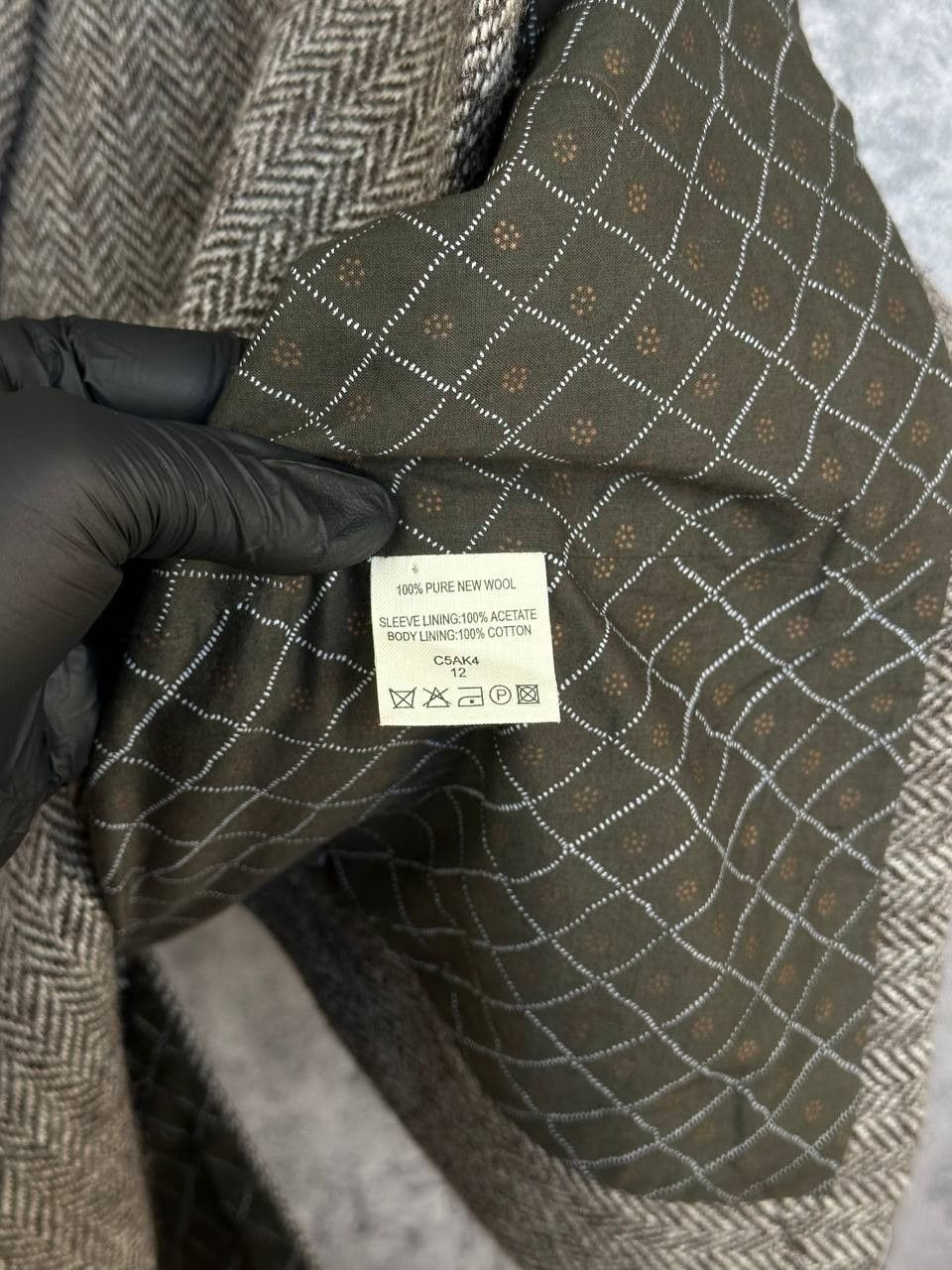 Other TOAST Brown Herringbone Tweed Wool Blazer Jacket New Wool Size M / US 6-8 / IT 42-44 - 12 Thumbnail
