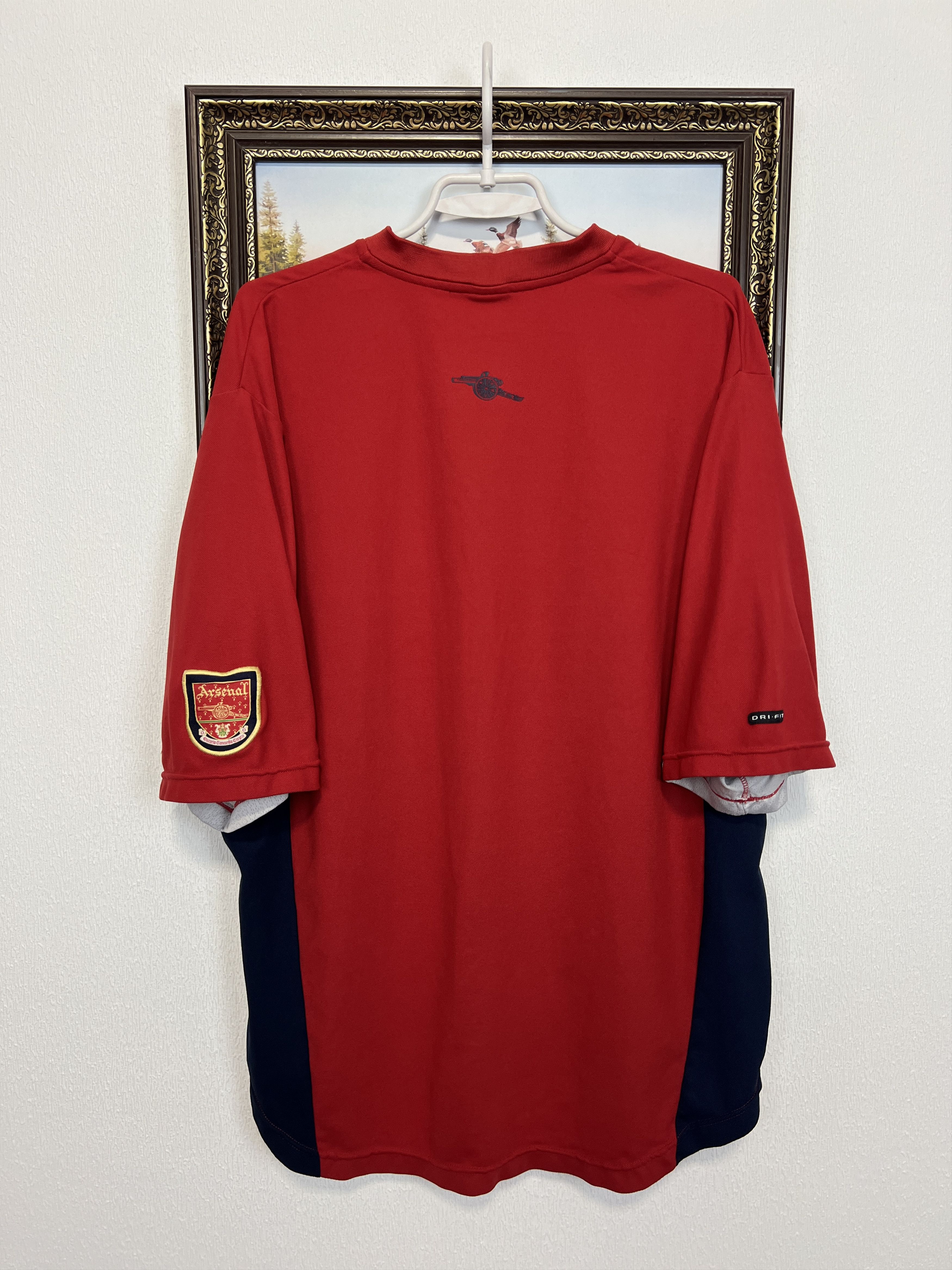 Nike Arsenal Football Shirt Soccer Player Issue #7 Pires Jersey Size US XL / EU 56 / 4 - 9 Thumbnail