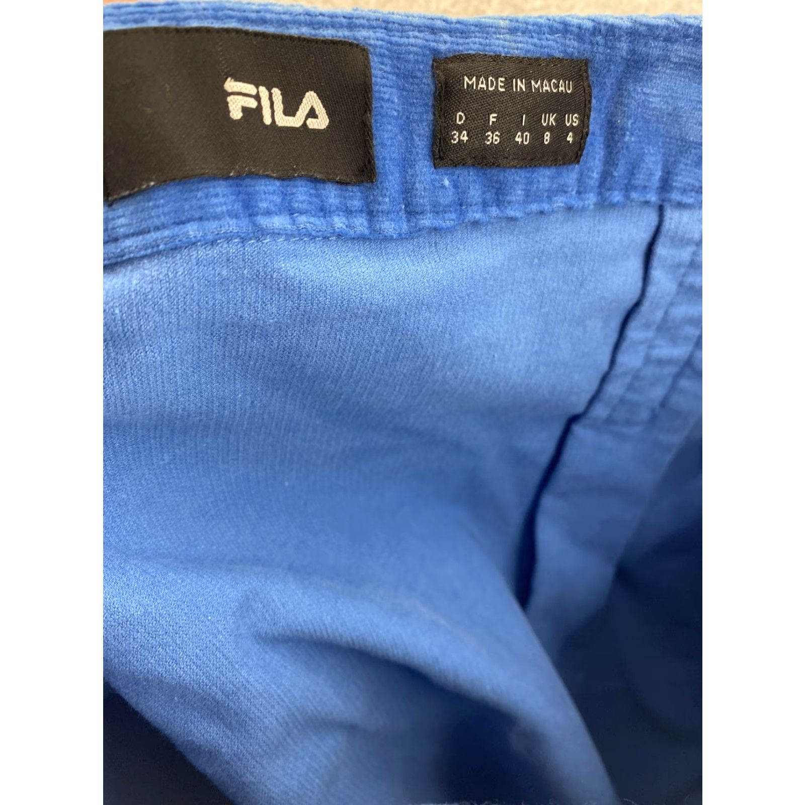 Fila FILA Skirt Corduroy Mini Pink Size 4 Women Knee Length Zip Casual Size 27" / US 4 / IT 40 - 6 Thumbnail