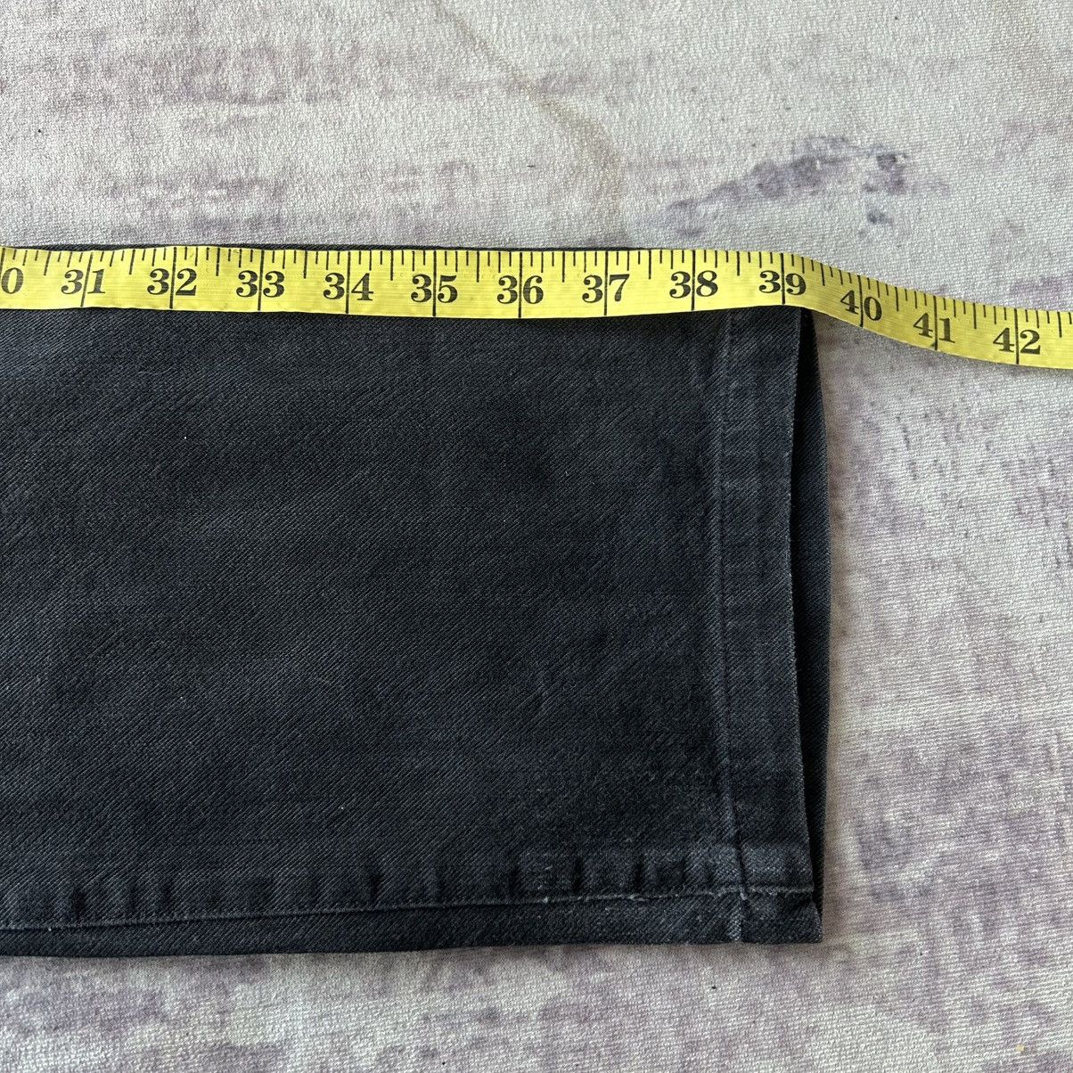 agnes b. Agnes.b Black Plain Jeans Size US 29 - 21 Thumbnail