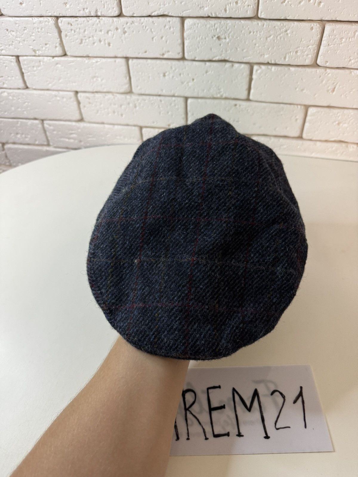Harris Tweed Harris Tweed cap hat Size ONE SIZE - 2 Thumbnail