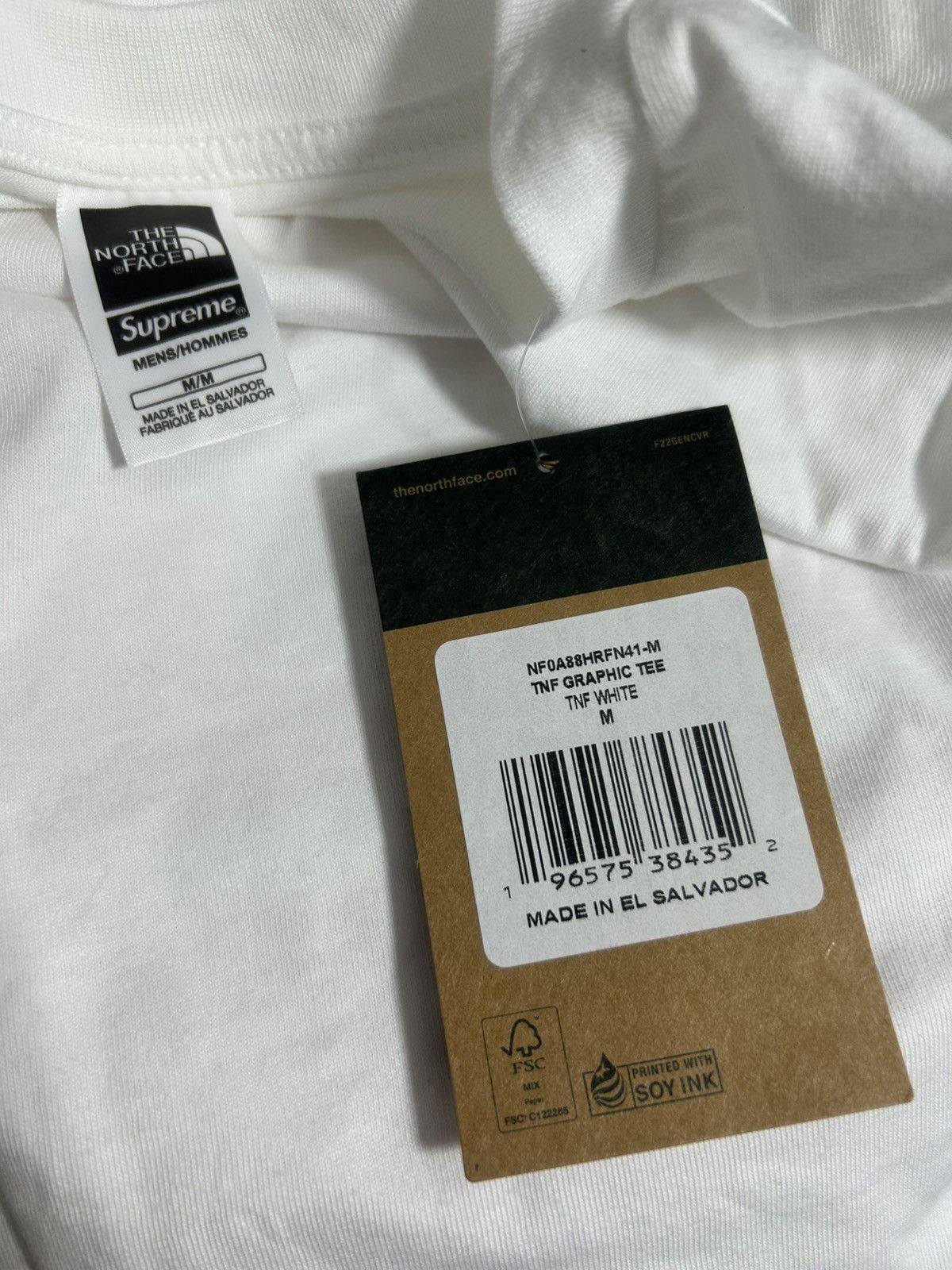 Supreme × The North Face 2024 Supreme x The North Face S/S White Top NWT Size US M / EU 48-50 / 2 - 4 Thumbnail