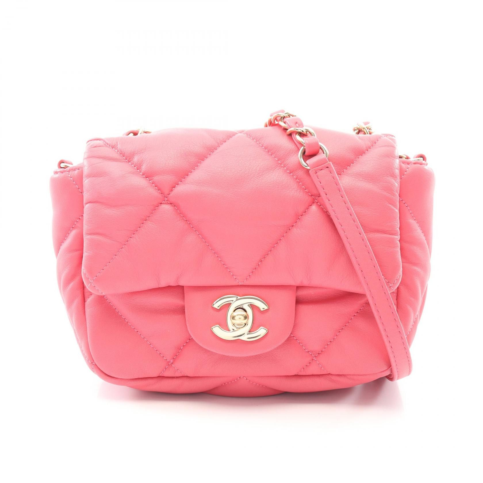 Chanel Chanel CHANEL Matelasse Lambskin Shoulder Bag Leather Shoulder Bag AS2232 DUTY FREE for USA Size ONE SIZE - 1 Thumbnail