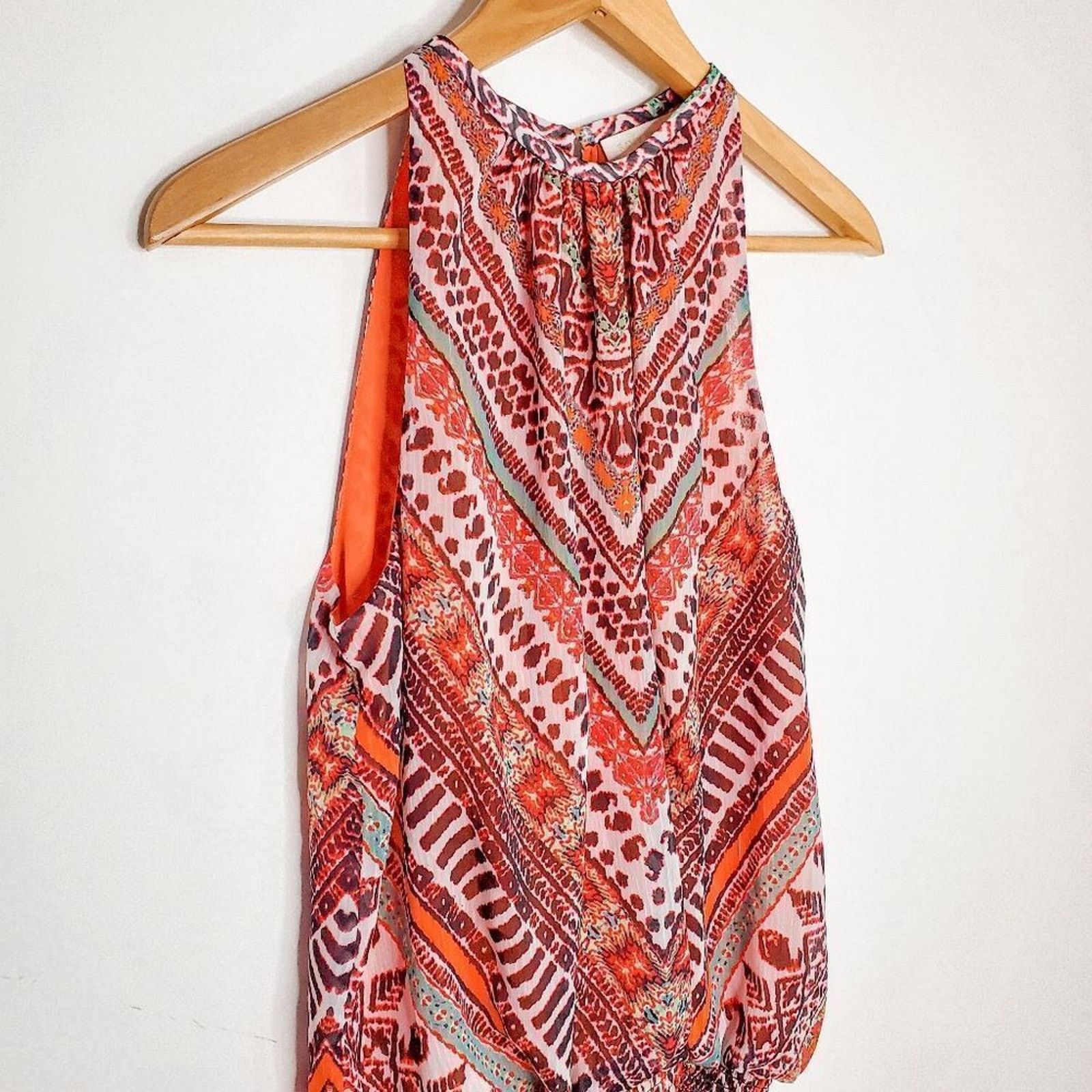 Ramy Brook Ramy Brook Aztec Chevron Sleeveless Paris Mini Dress Size S Size S / US 4 / IT 40 - 2 Thumbnail