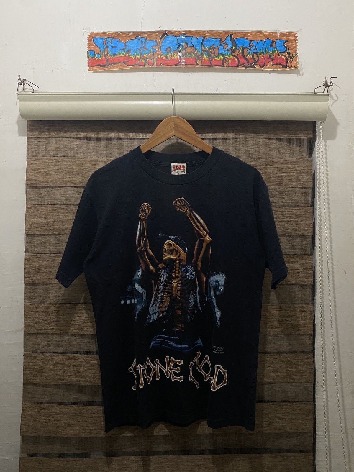 Other × Vintage Vintage 90s Austin Stone Cold XRAY Michael Tee Size US M / EU 48-50 / 2 - 1 Thumbnail