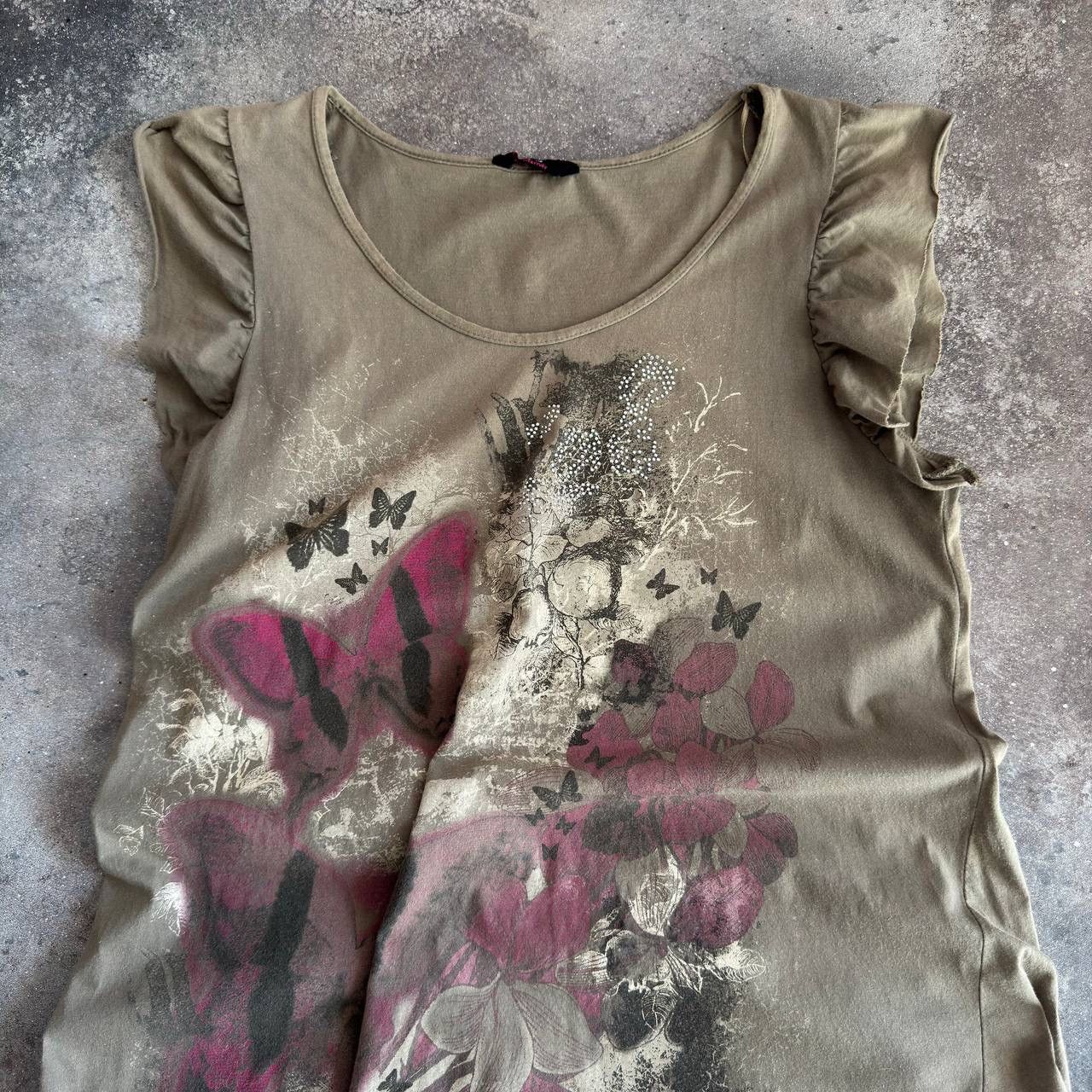 20471120 × Hysteric Glamour Y2K Super Sexy Vintage T-Shirt Size M / US 6-8 / IT 42-44 - 4 Thumbnail