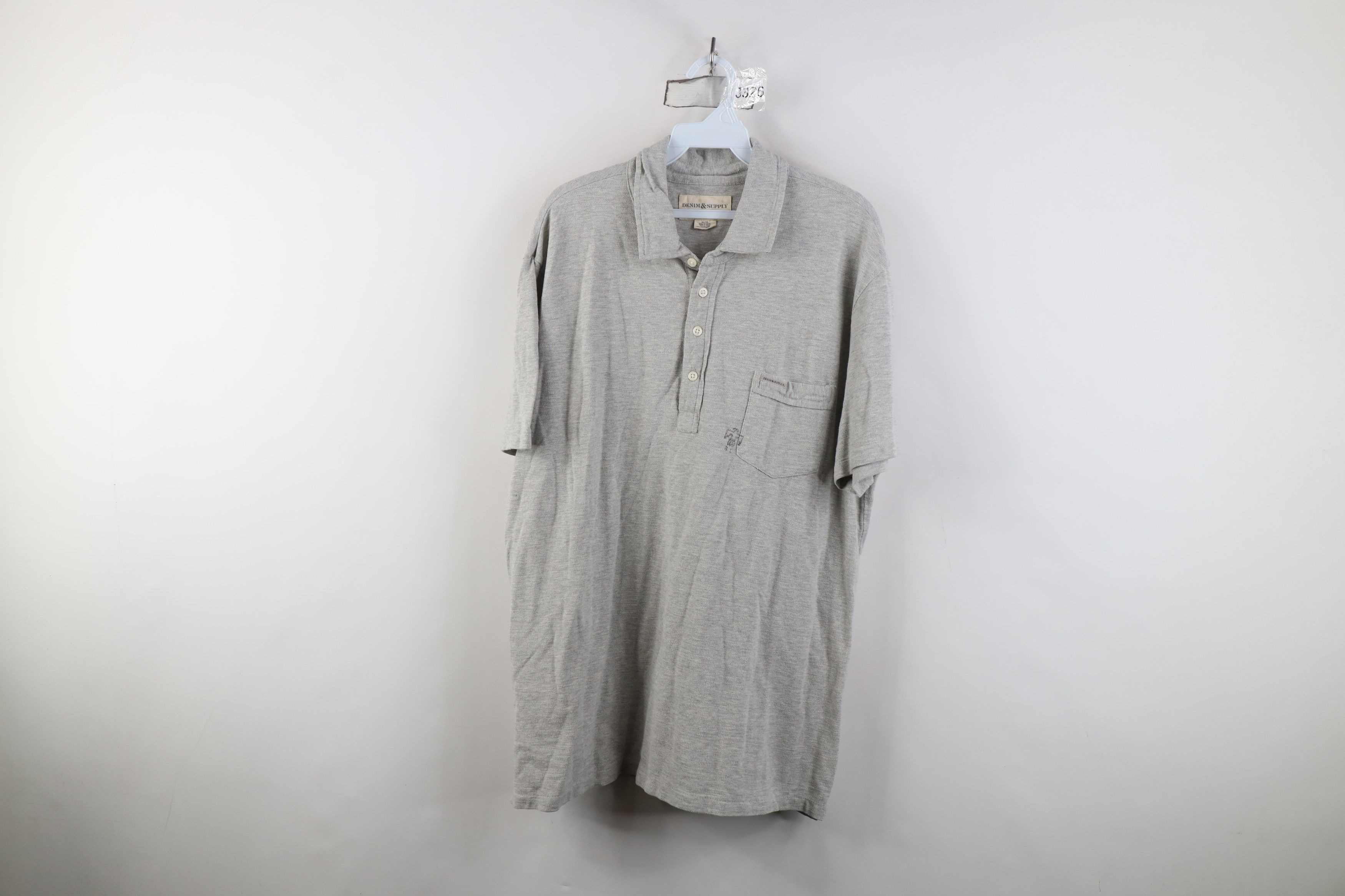Ralph Lauren Vintage Ralph Lauren Denim Supply Eagle Stamp Polo Shirt Size US XL / EU 56 / 4 - 1 Thumbnail