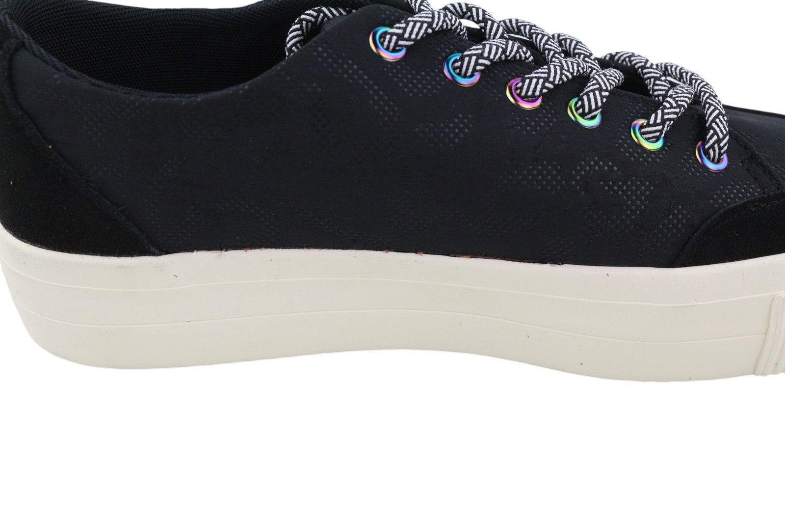 Desigual STREET PADDED EU40 Black Leather Platform Sneakers 88804 Size US 9 / IT 39 - 13 Thumbnail