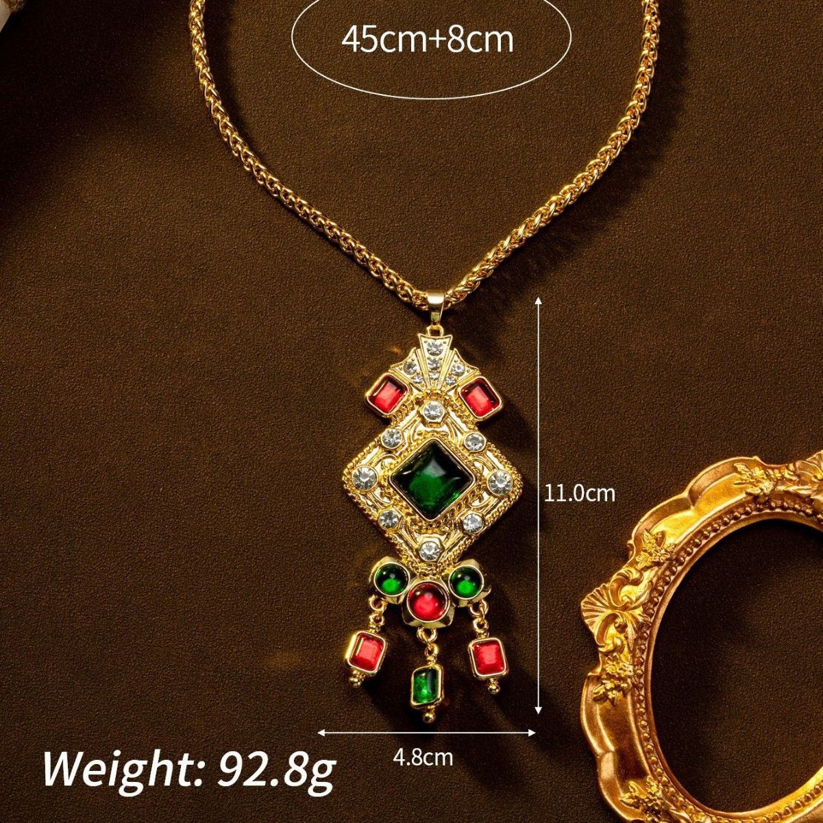 Other Asymmetrical moon star vintage tassel necklace Size ONE SIZE - 4 Thumbnail
