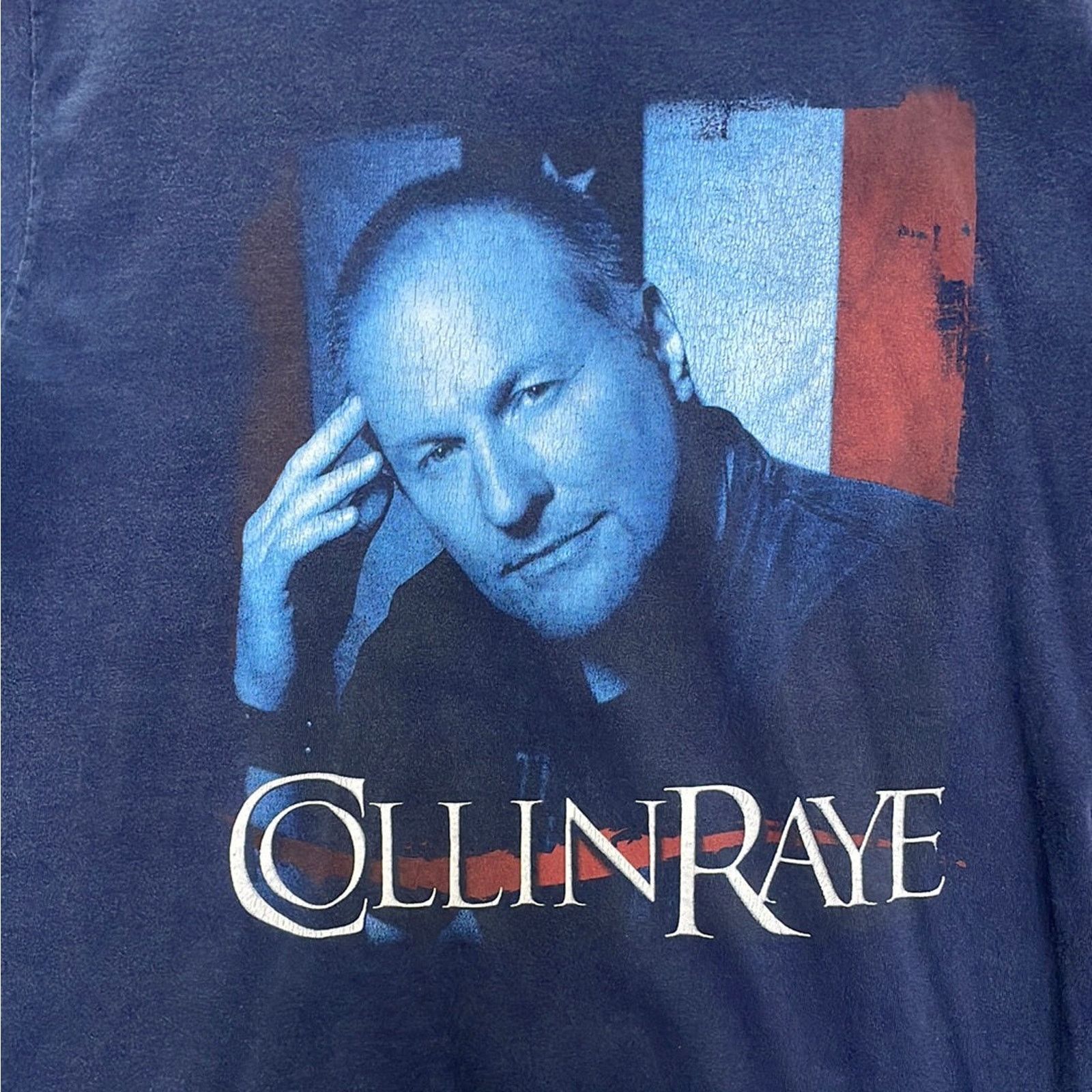 Band Tees Vintage Y2K Collin Raye "A Soldiers Prayer Size Medium Shirt Size US M / EU 48-50 / 2 - 2 Thumbnail
