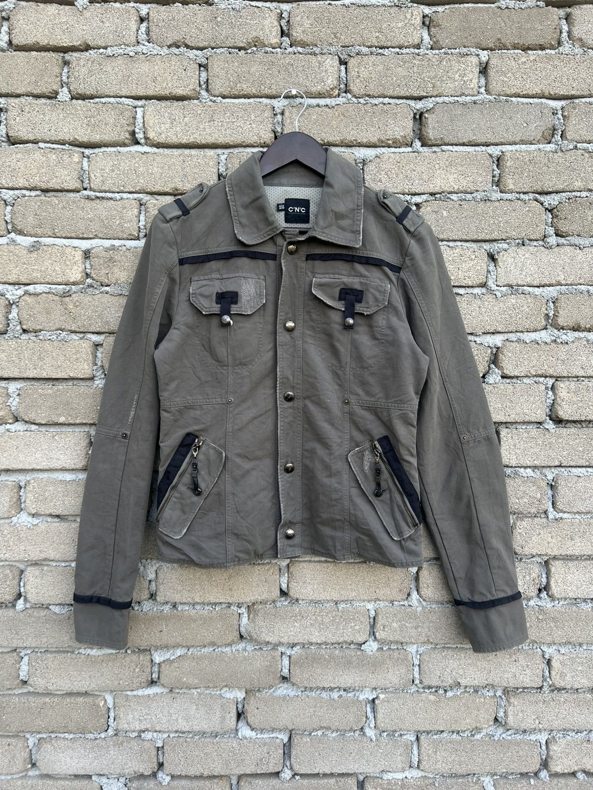 Costume National C'N'C Costume National Tactical Style Jacket Size US S / EU 44-46 / 1 - 2 Thumbnail