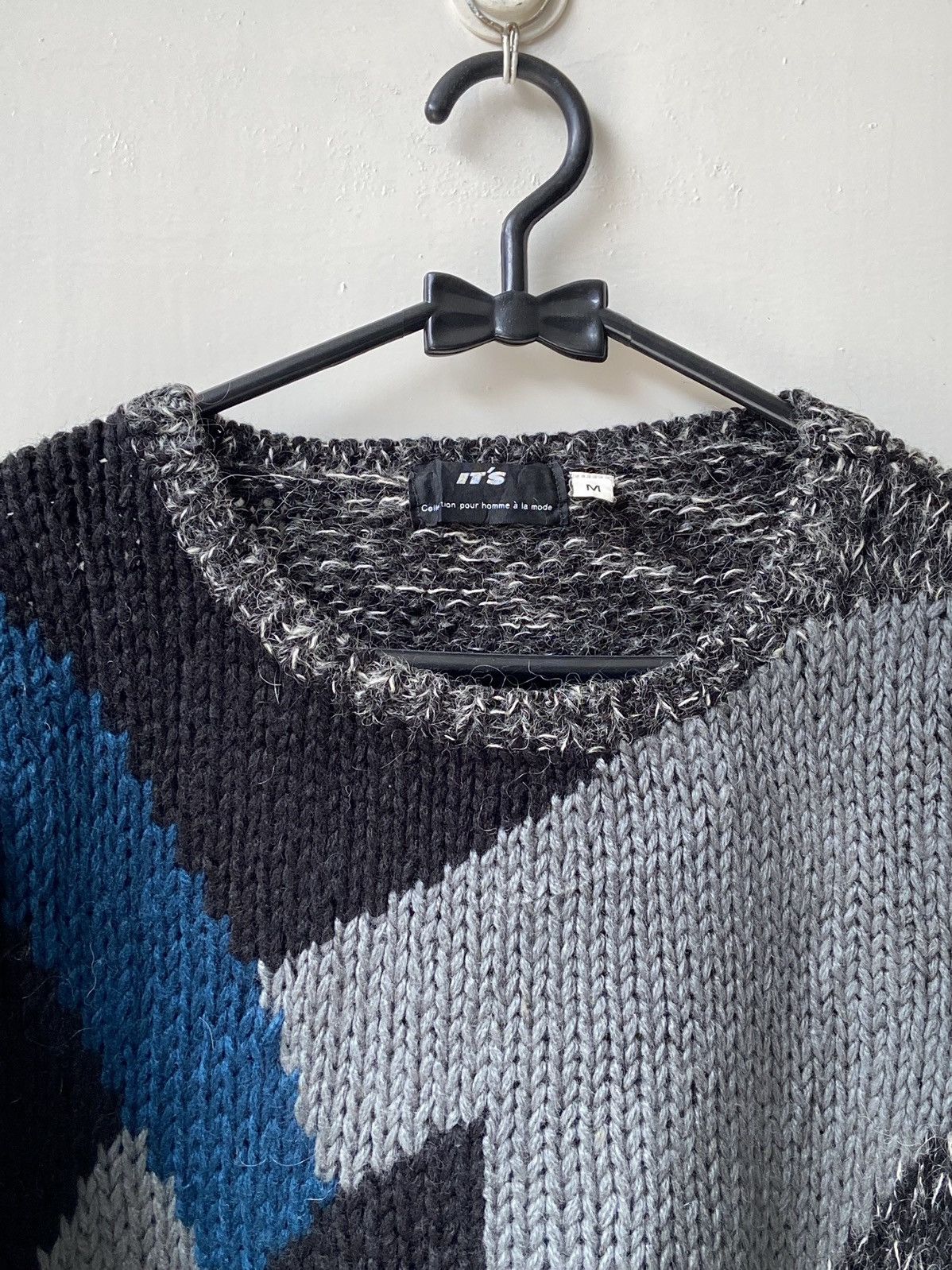 Designer × Japanese Brand IT’S POUR HOMME Knit Sweaters Size US L / EU 52-54 / 3 - 4 Thumbnail