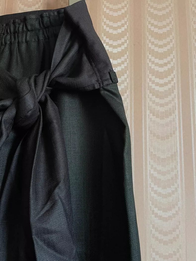 Issey Miyake issey miyake size:3 Dark grey wide-leg pants 2505-Nextarro Size 42" / US 20 - 7 Thumbnail