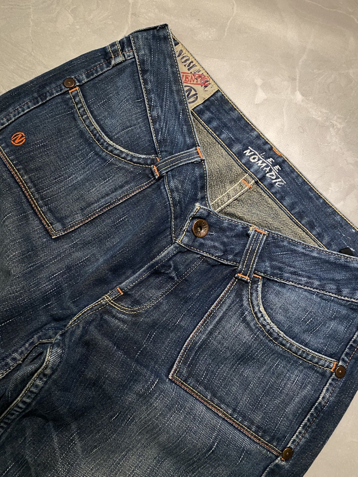 Japanese Brand Avan Archive Designer Style Jeans / Slim Straight Japan Size US 33 - 6 Thumbnail