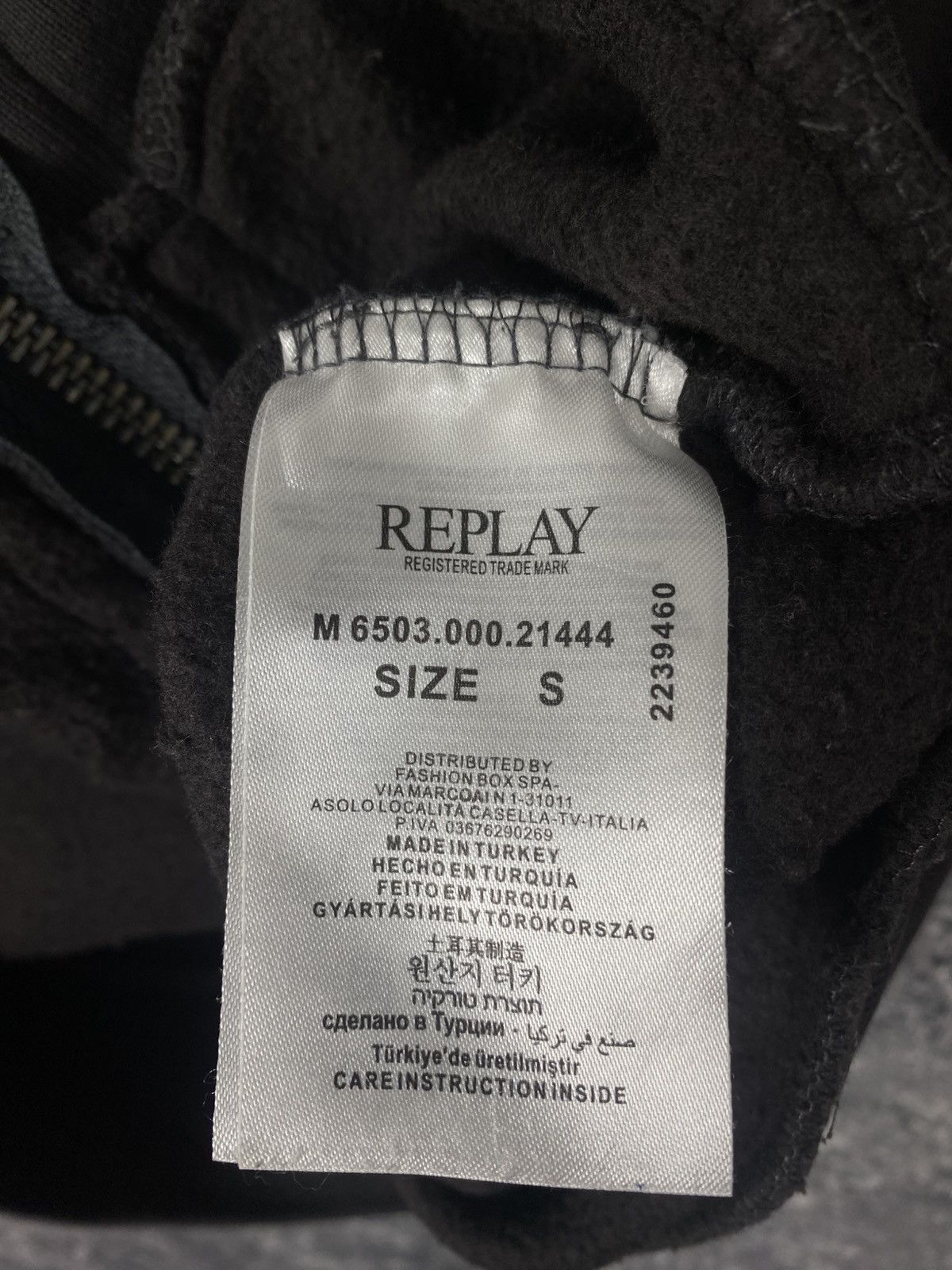 Replay Vintage Replay Zip Up Hoodies Size US S / EU 44-46 / 1 - 12 Thumbnail
