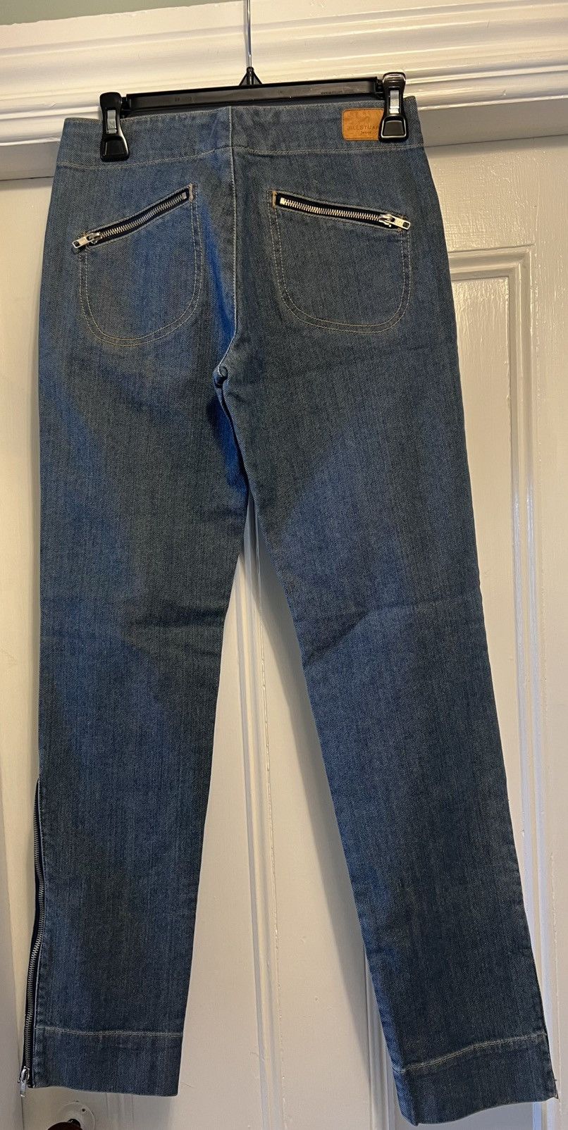 Jil Stuart Authentic Jill Stuart jeans denim size 4 with zippers rare Size 27" / US 4 / IT 40 - 6 Thumbnail