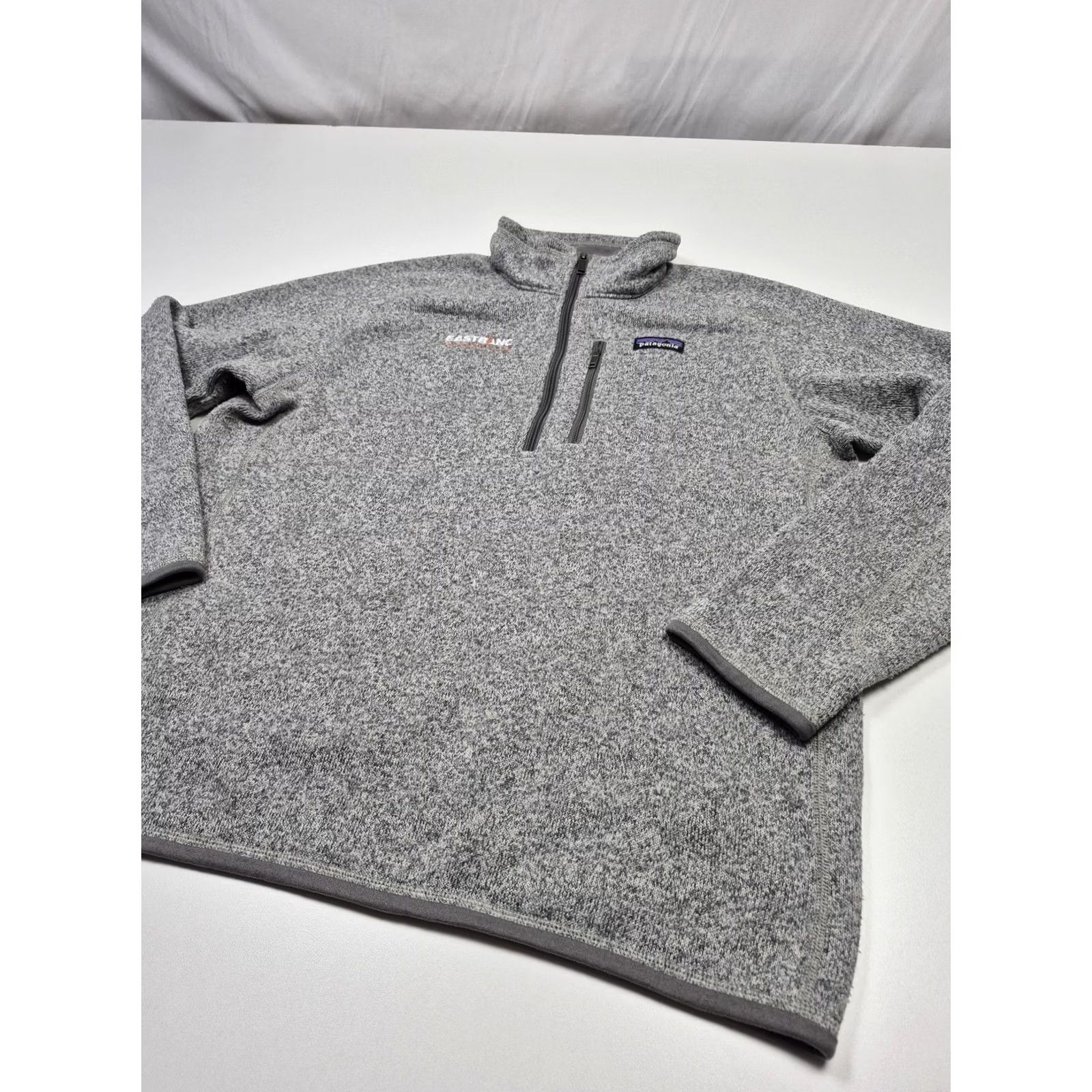 Patagonia Patagonia Better Sweater 1/4 Zip Fleece Pullover Men's Large Gray Company Logo Size US L / EU 52-54 / 3 - 2 Thumbnail