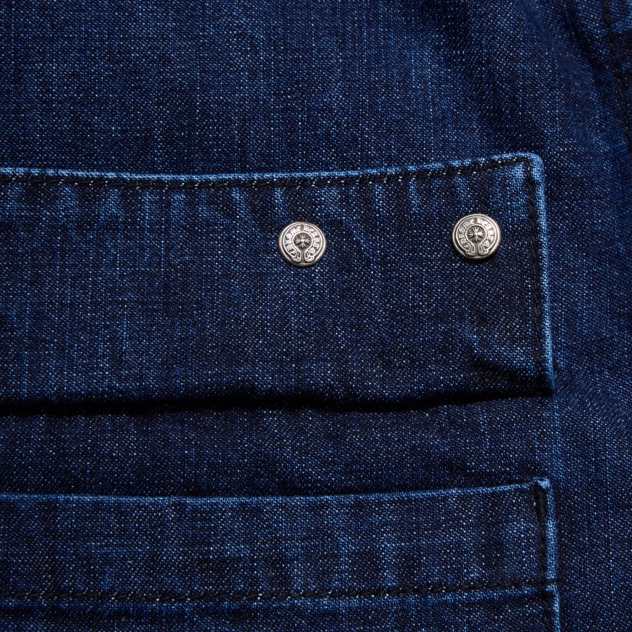 Chrome Hearts CHROME HEARTS Work’n Garage WSH Denim White Print Size US L / EU 52-54 / 3 - 11 Thumbnail