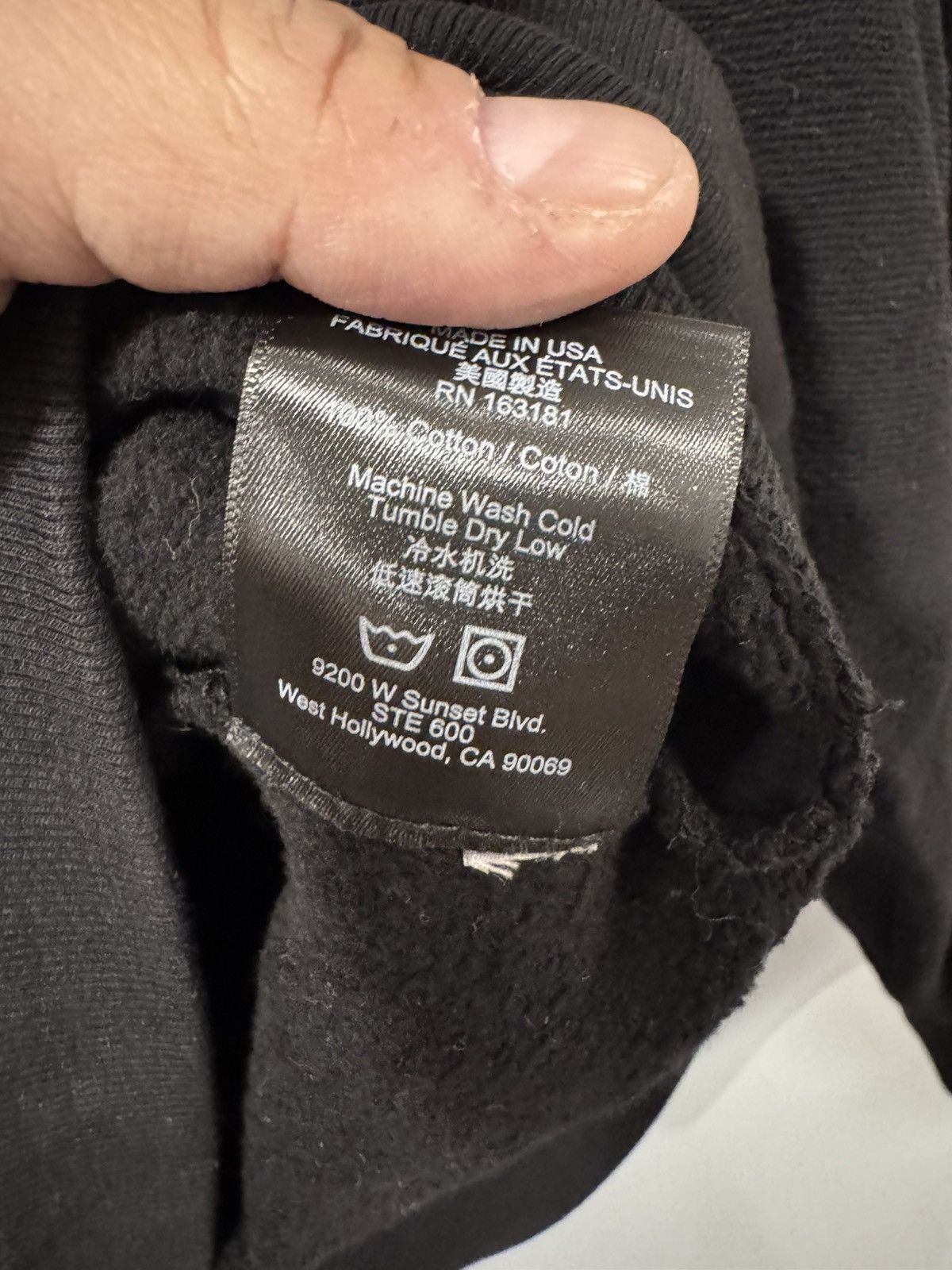 Rhude Rhude Embroidered Logo Fleece Pullover size S Size S / US 4 / IT 40 - 3 Thumbnail