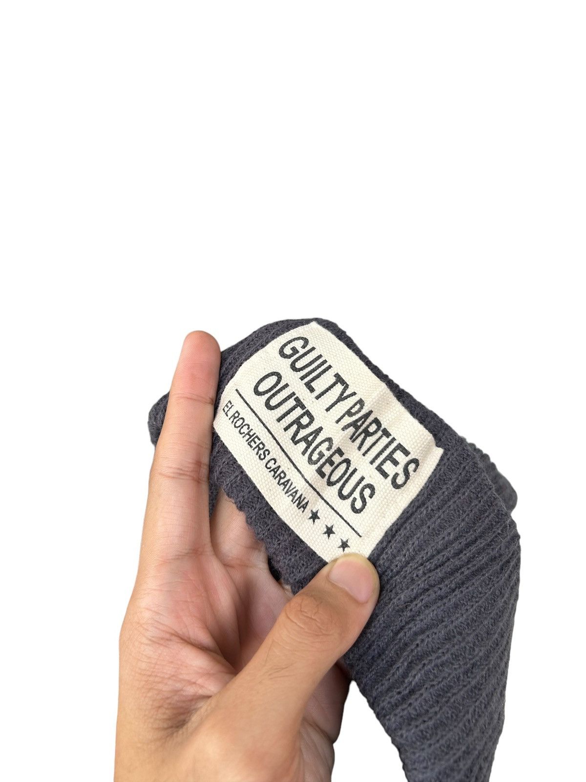 Japanese Brand × Kapital × Vintage GUILTY PARTIES OUTRAGEOUS BEANIE HATS Size ONE SIZE - 2 Thumbnail