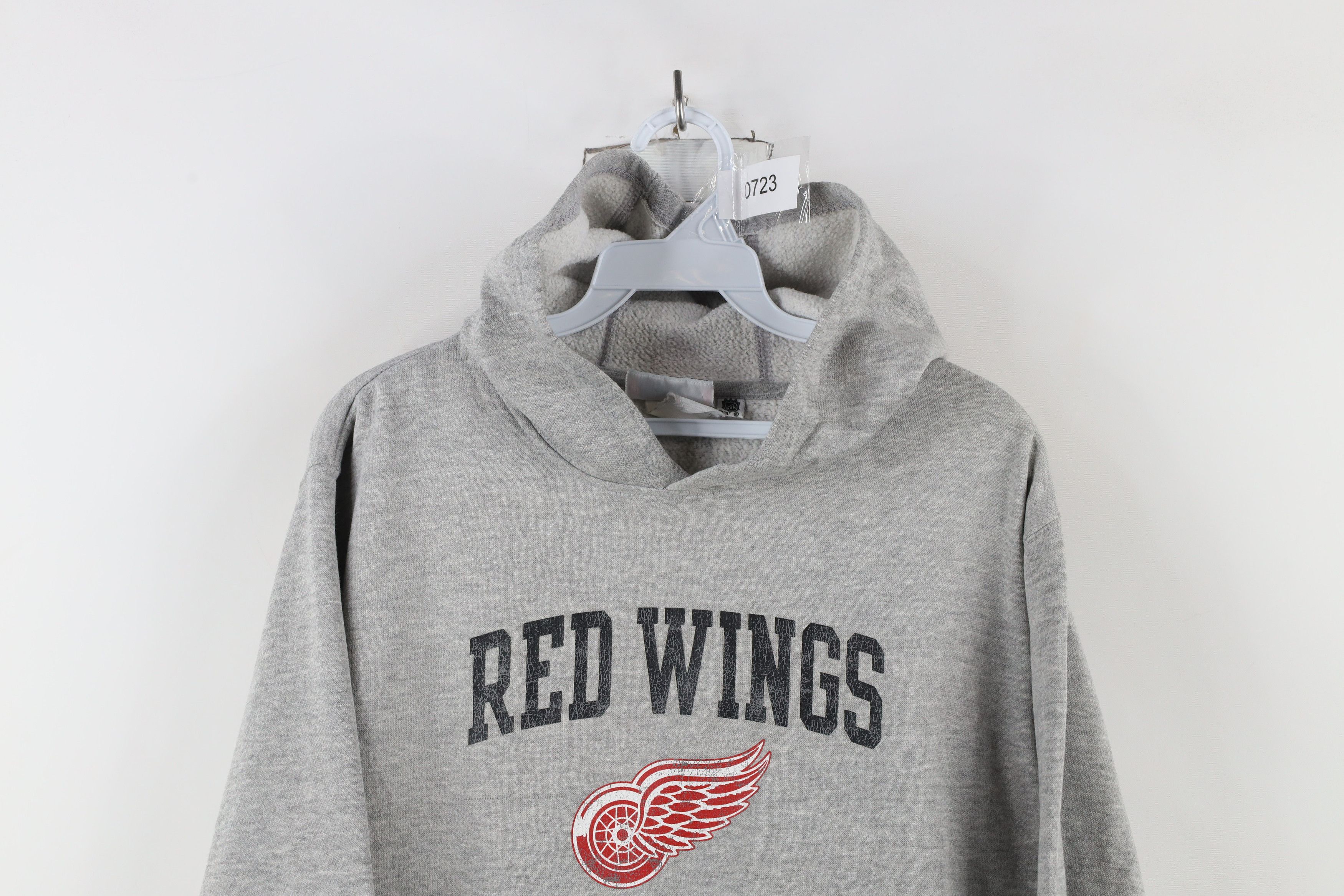 Reebok × Vintage Vintage Reebok Spell Out Detroit Red Wings Hockey Hoodie Size US S / EU 44-46 / 1 - 2 Thumbnail