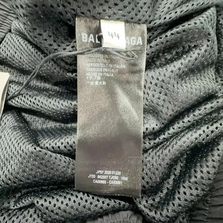 Balenciaga Balenciaga Black Performance Nylon Jacket for Men. Size US M / EU 48-50 / 2 - 4 Thumbnail
