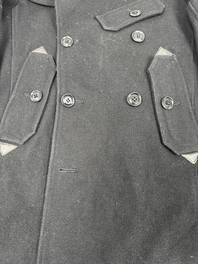 Diesel 2000s Diesel Black Wool Cabana Buttoned Jacket Size US S / EU 44-46 / 1 - 10 Thumbnail